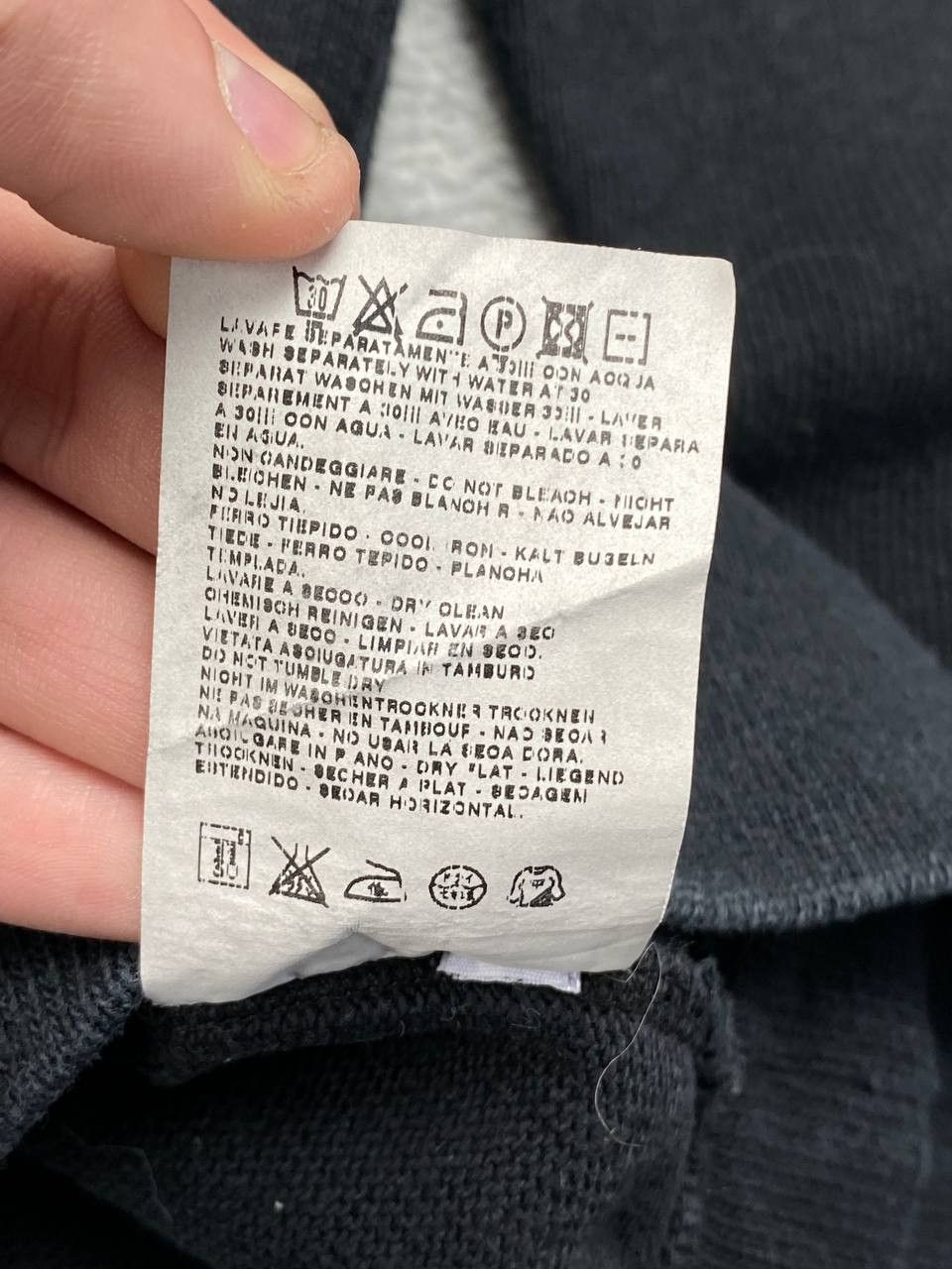 Stone Island Vintage Stone Island Sweatshirt Men Size XL Black Size US XL / EU 56 / 4 - 11 Thumbnail