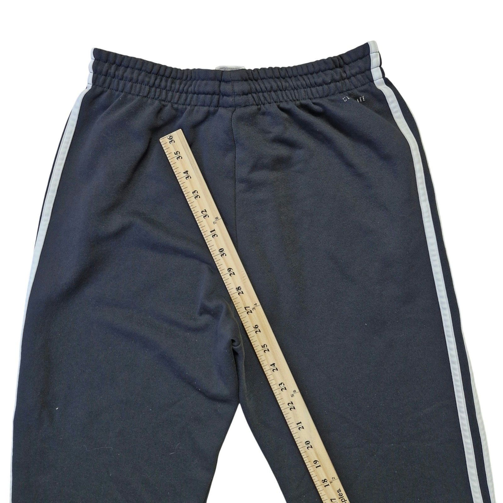 Adidas Adidas 3‑Stripe Joggers Women’s Size M Sweatpants w/ zips Size 30" / US 8 / IT 44 - 6 Thumbnail