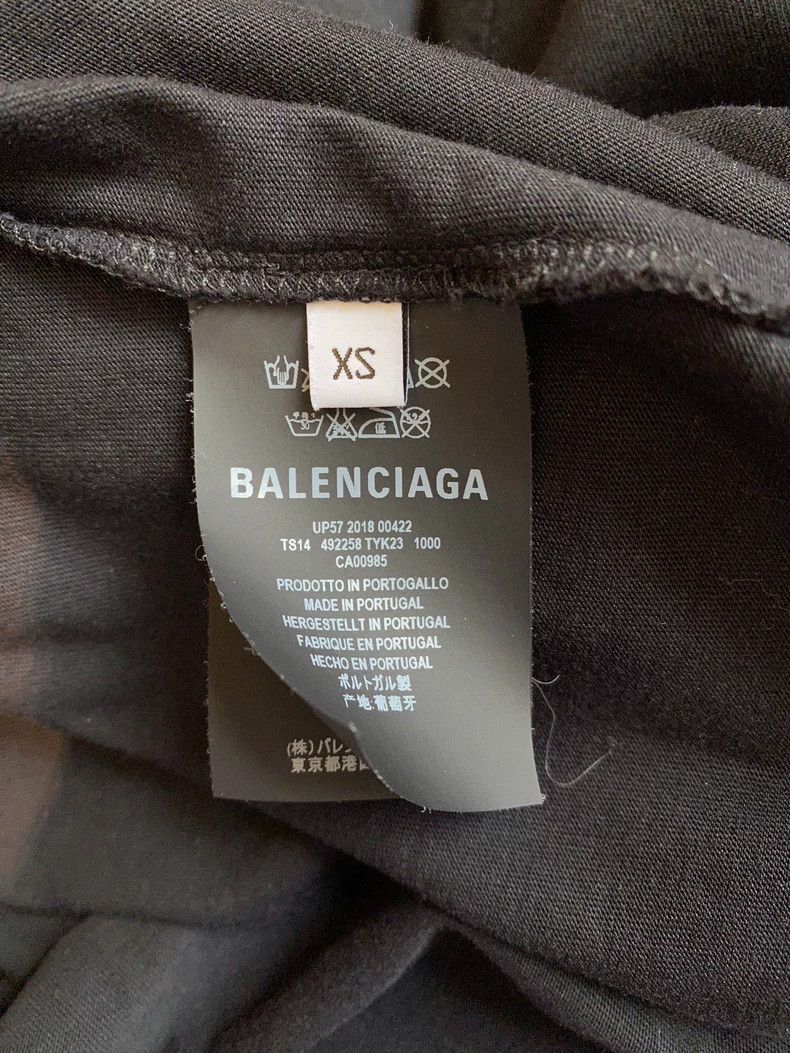 Balenciaga Balenciaga Double B slogan logo short sleeve T-shirt 2504-N Size US XS / EU 42 / 0 - 5 Thumbnail