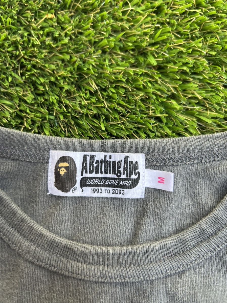 Bape BAPE College Over Pigment Dyed Cutout Oversized Tee Size M / US 6-8 / IT 42-44 - 4 Thumbnail
