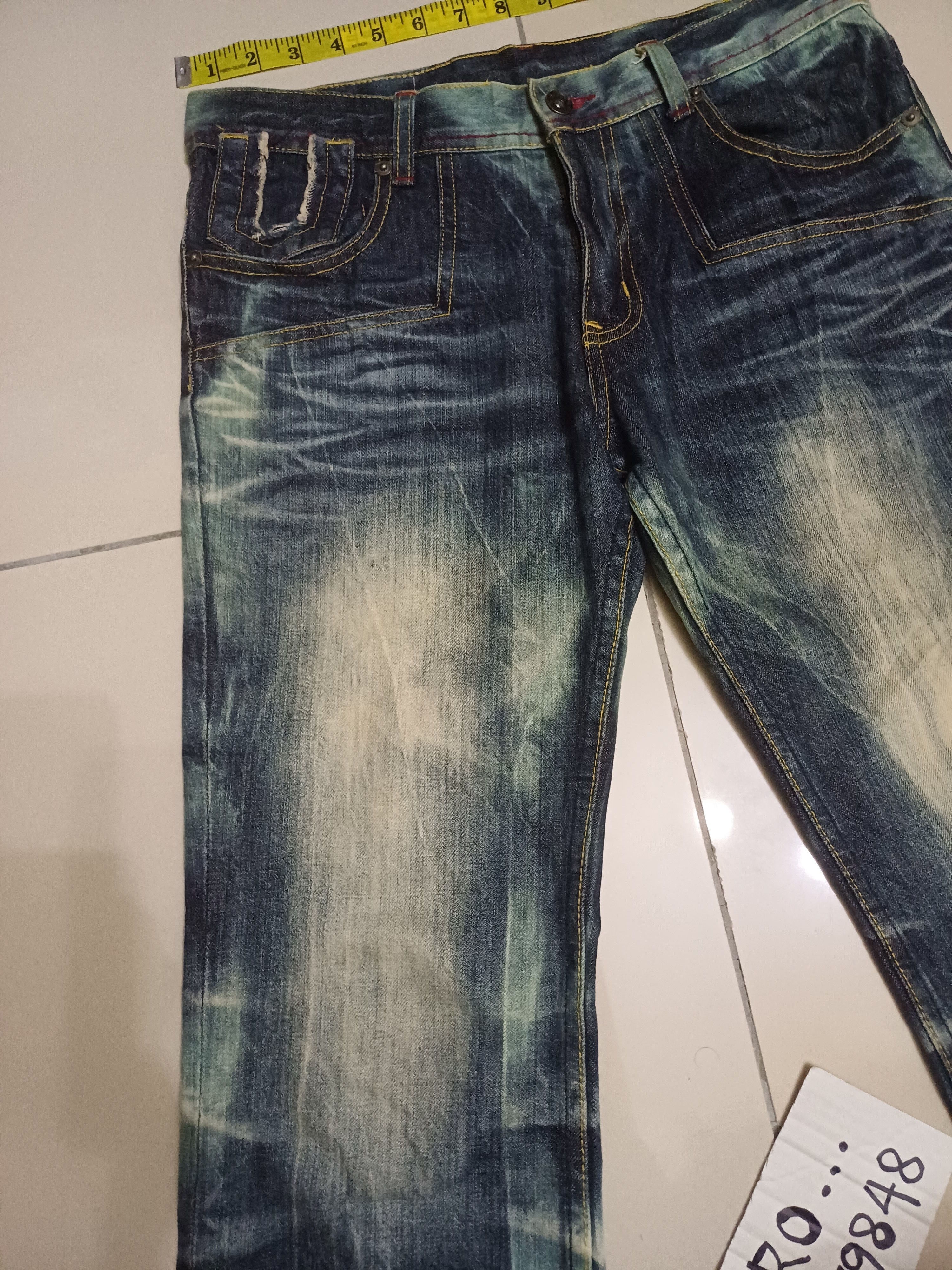 semanticdesign Crazy flared jeans, semantic design ..snake leather Size US 32 / EU 48 - 10 Thumbnail