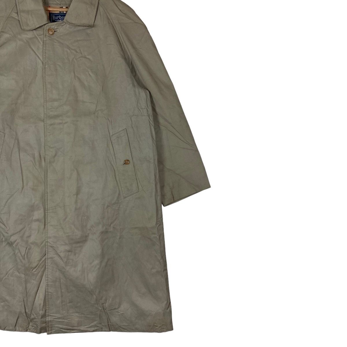 Burberry Burberrys Hidden Flat Button Trench Coat Size US L / EU 52-54 / 3 - 4 Thumbnail