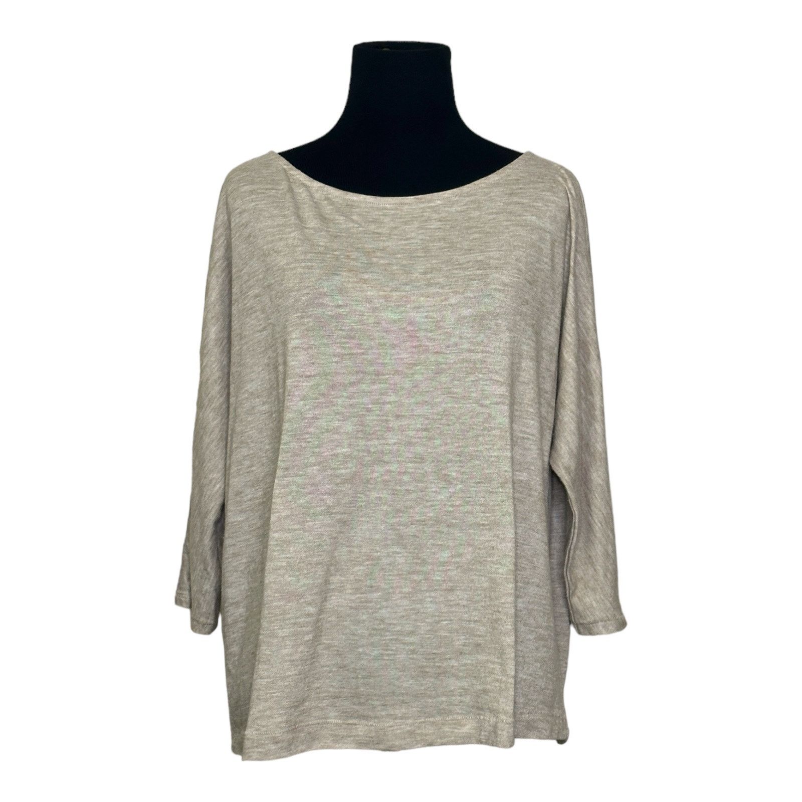 Loft Loft oatmeal 3/4 dolman sleeves top size M Size M / US 6-8 / IT 42-44 - 1 Thumbnail