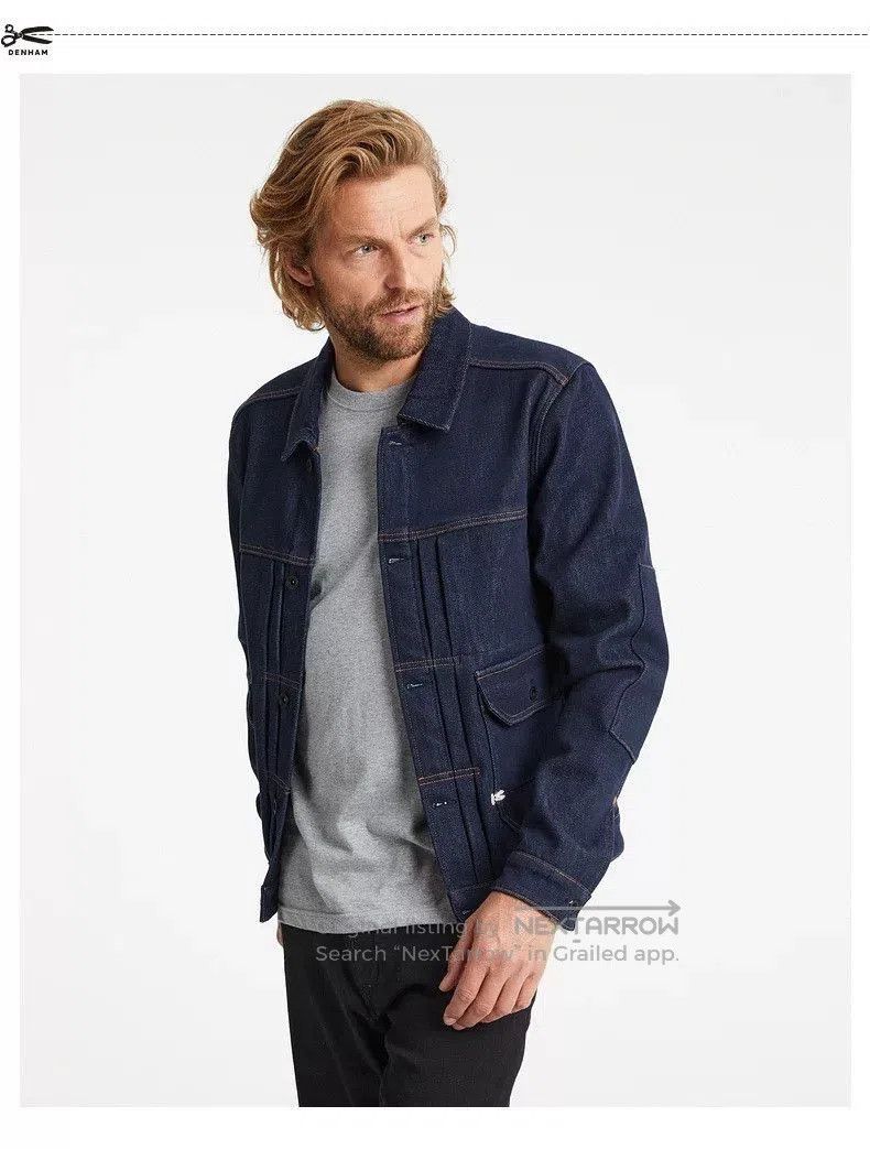 DENHAM Denham Raw Denim Gen 2 Jacket. Size US M / EU 48-50 / 2 - 6 Thumbnail