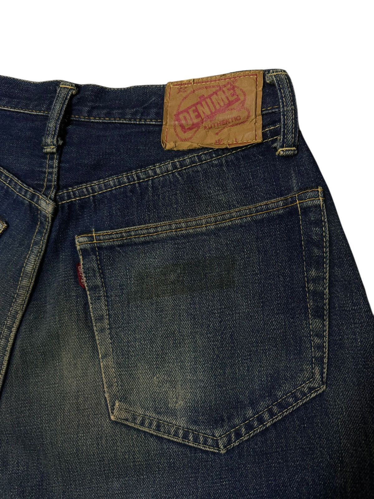 Denime Vintage 90s Denime Osaka Five Japan | Selvedge Denim Jeans Size US 29 - 11 Thumbnail