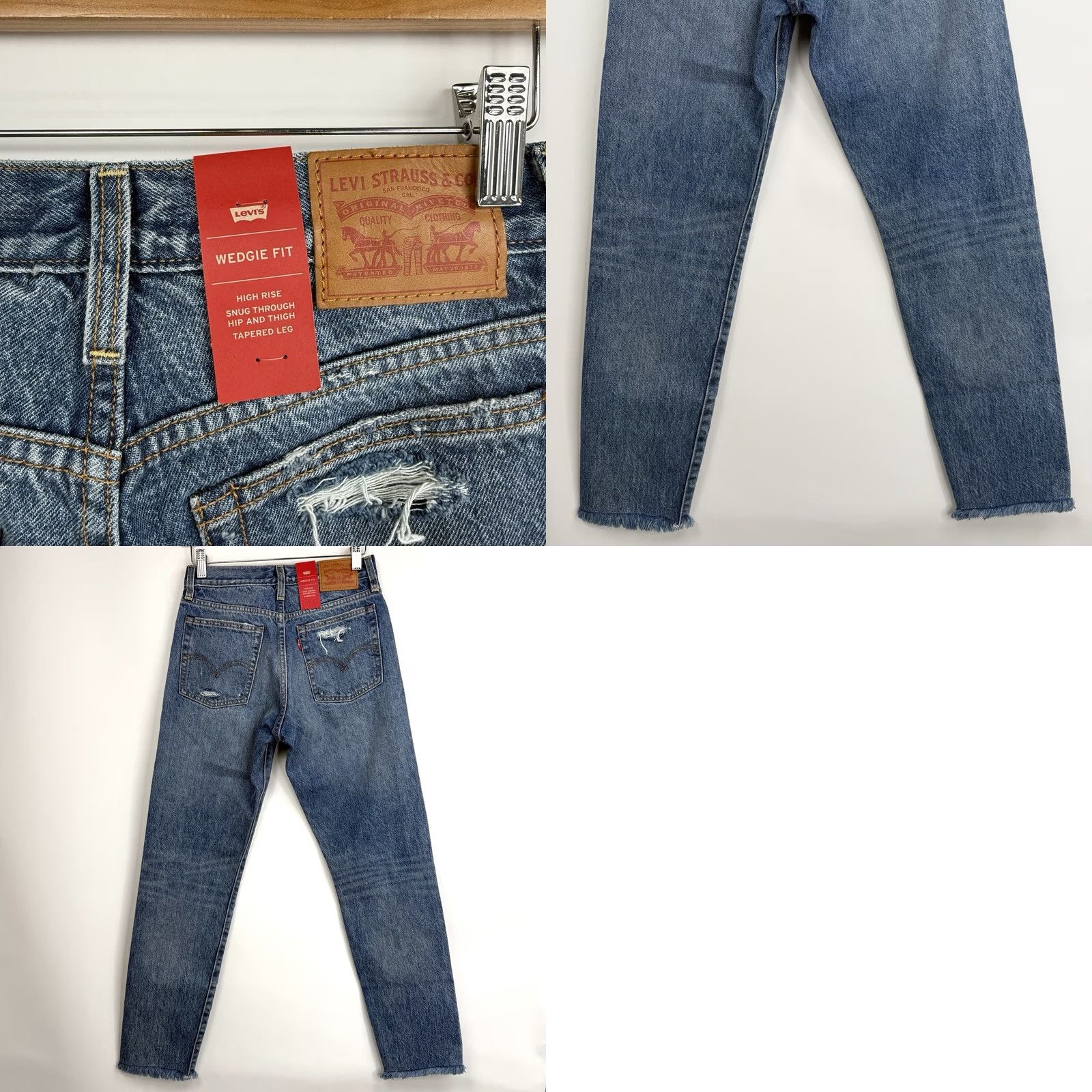 Levi's VINTAGE Levi's 501 Jeans Womens Size 25 Distressed Wedgie Fit New With Tags Size 42" / US 20 - 8 Thumbnail