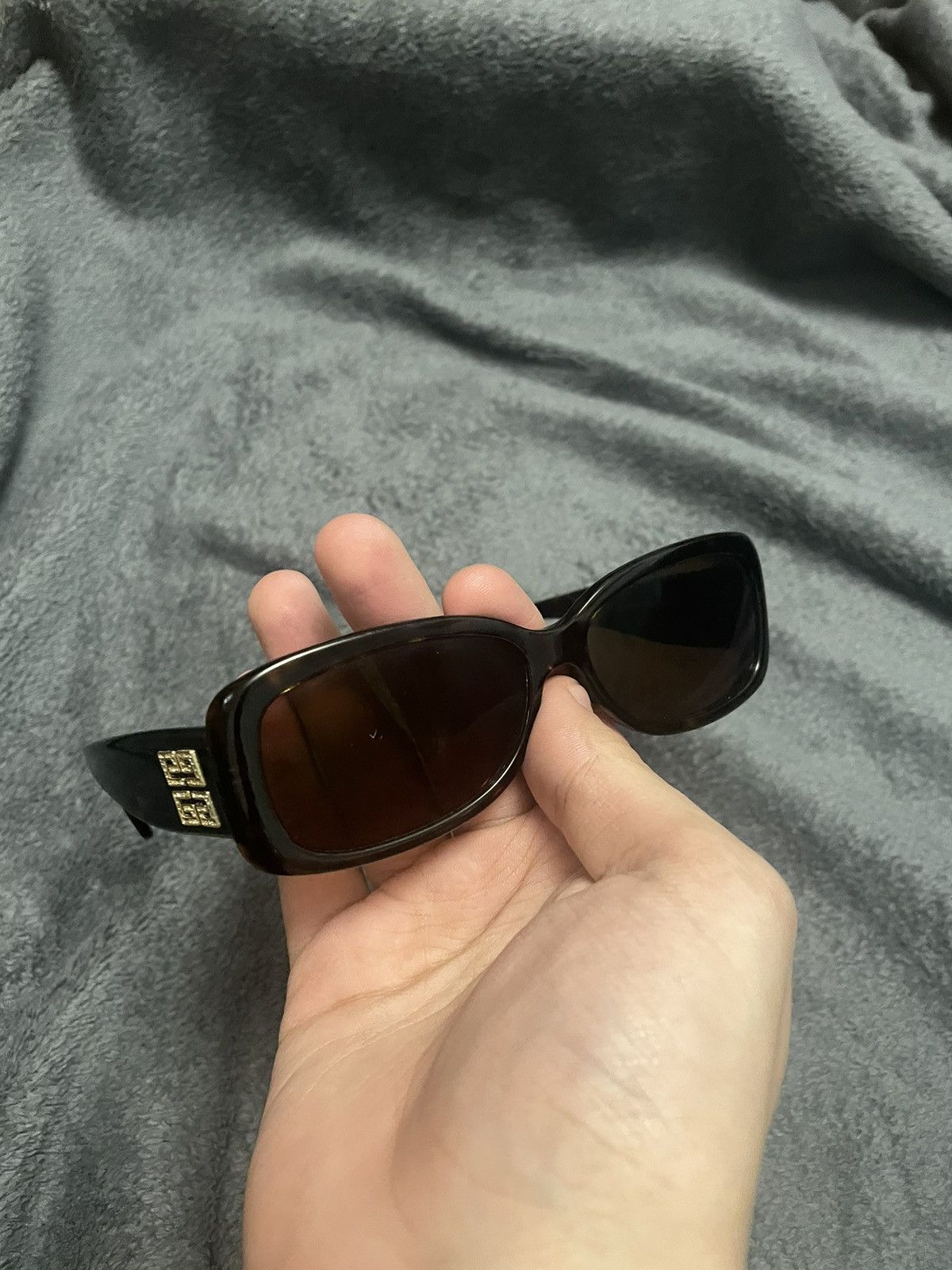 image of Givenchy Givanchy Glasses VTG Flame in Black, Men's