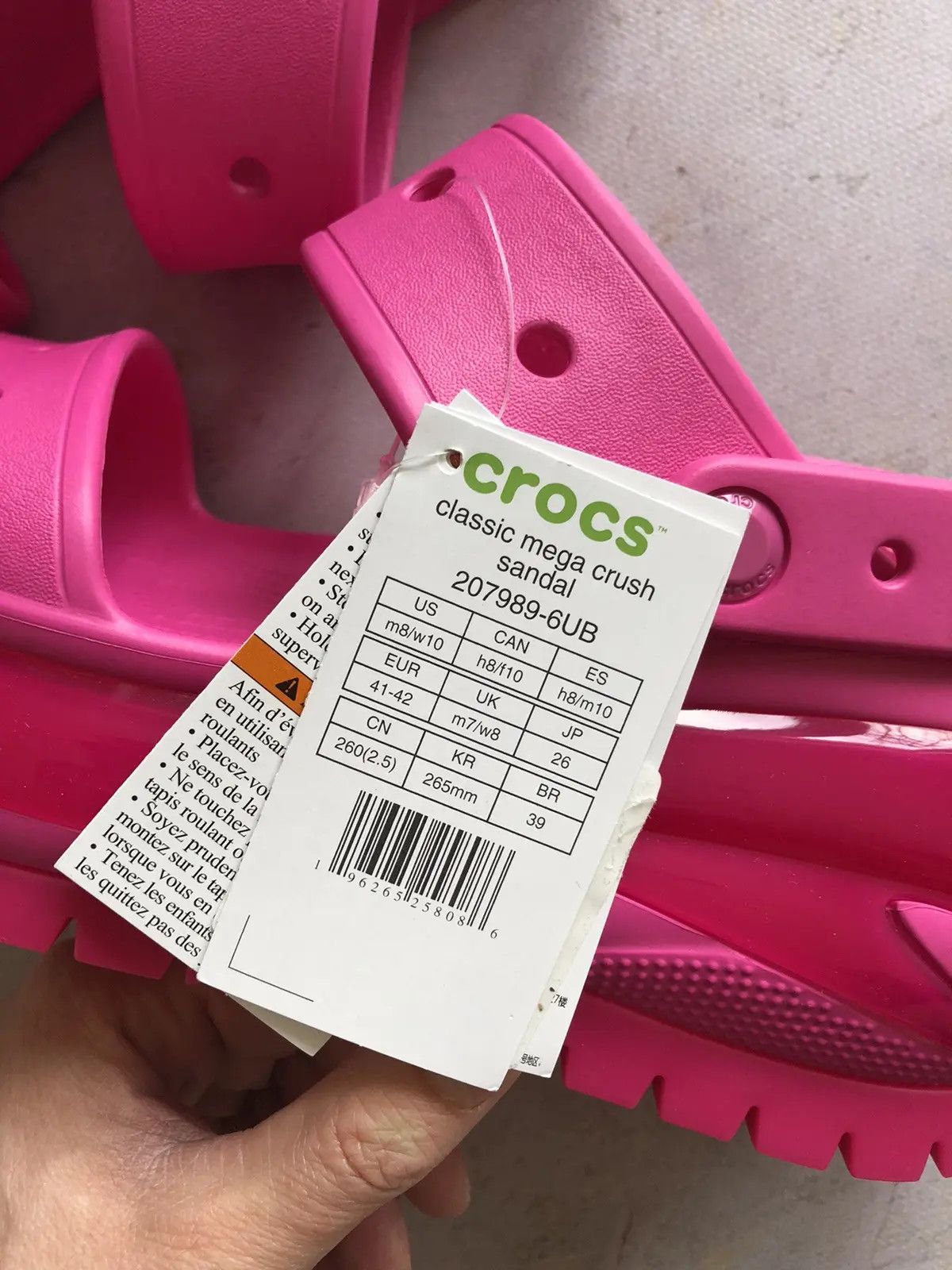 Crocs Avant garde Crocs Crush Sandal barbie pink Size US 10 / IT 40 - 4 Thumbnail