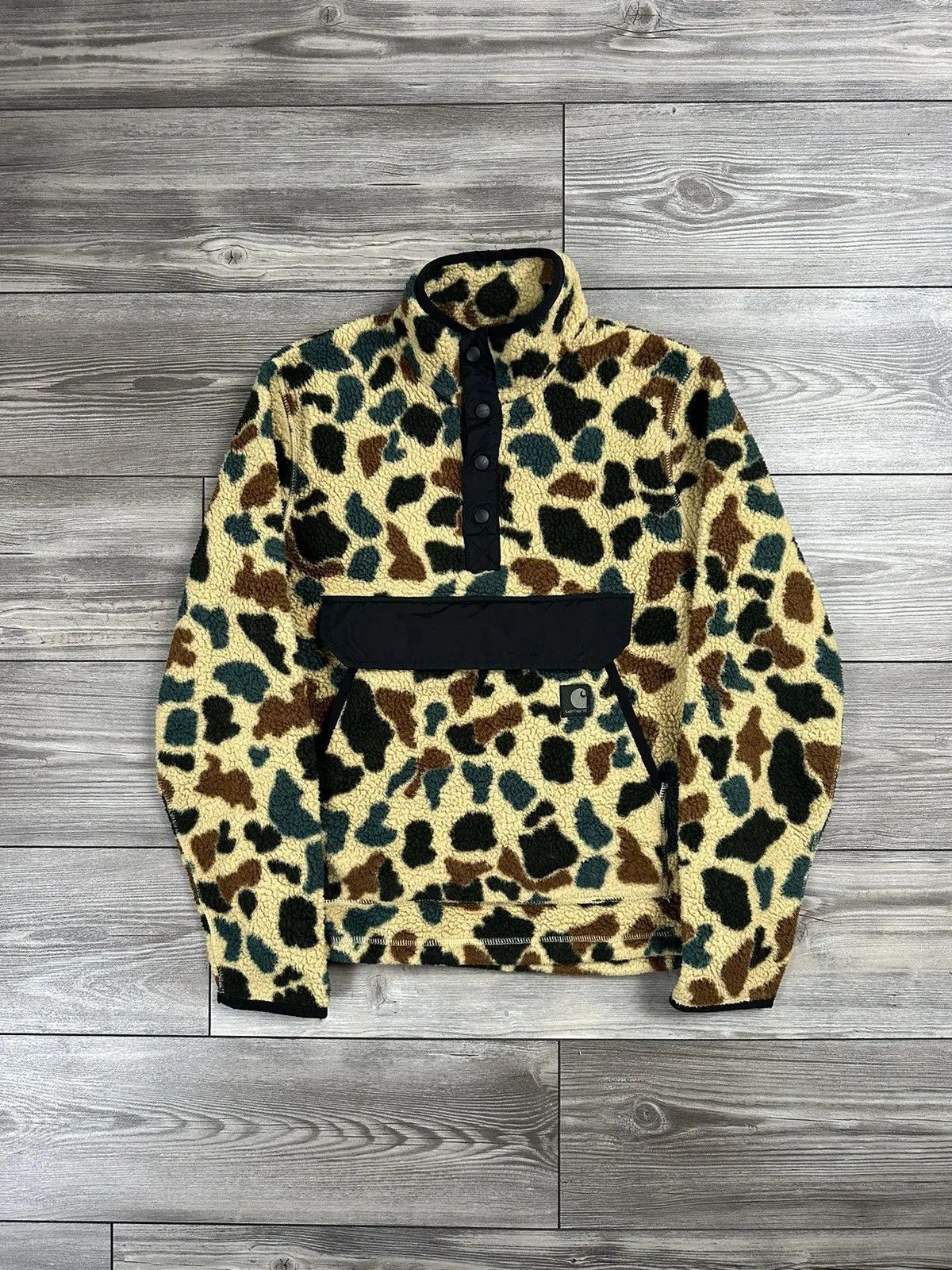 Carhartt × Vintage Carhartt Duck Camo Fleece Size US S / EU 44-46 / 1 - 1 Thumbnail