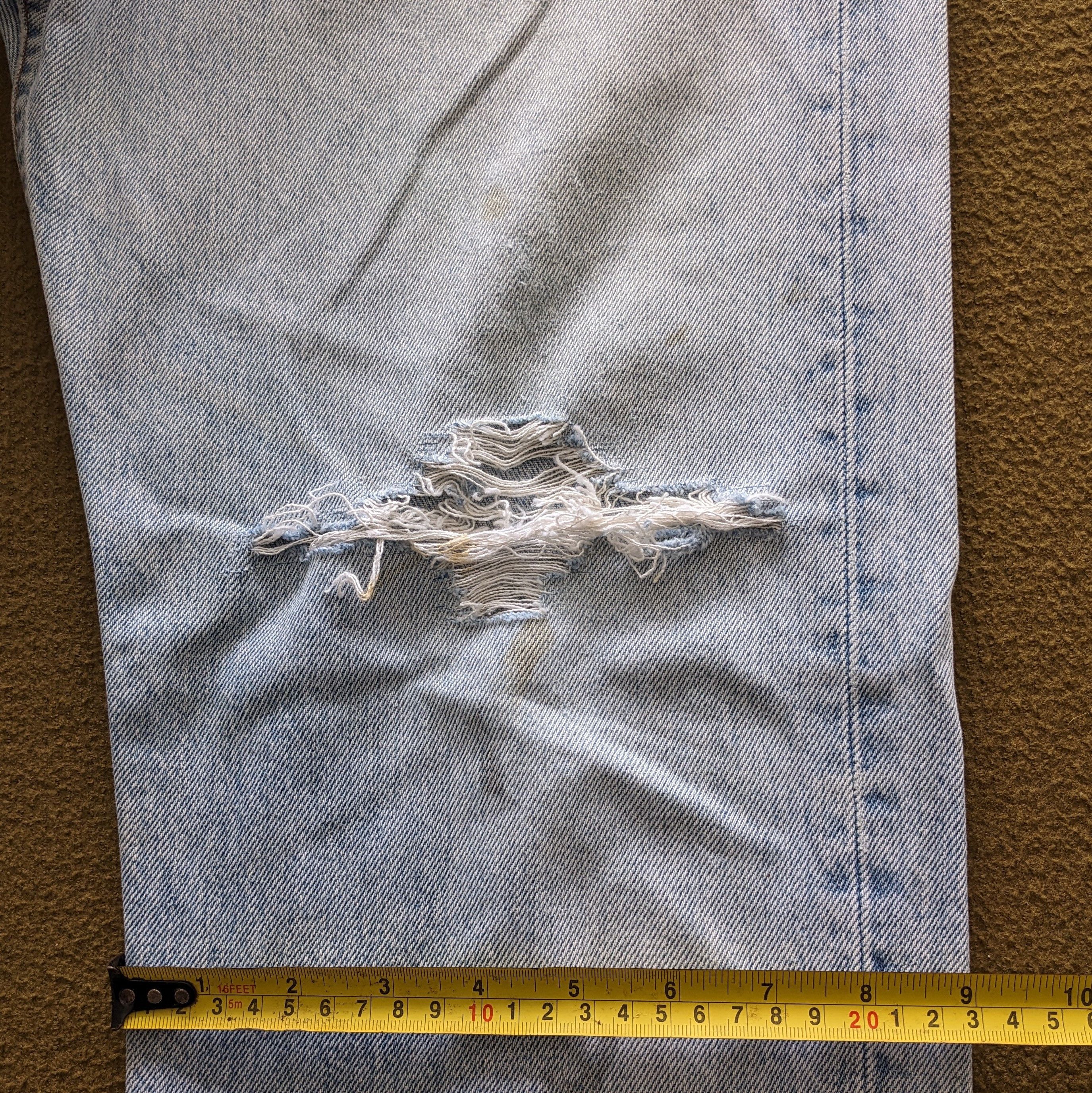 Vintage Vintage Levi's Strauss. Co American Streetwear Brand Jeans Size US 30 / EU 46 - 9 Thumbnail