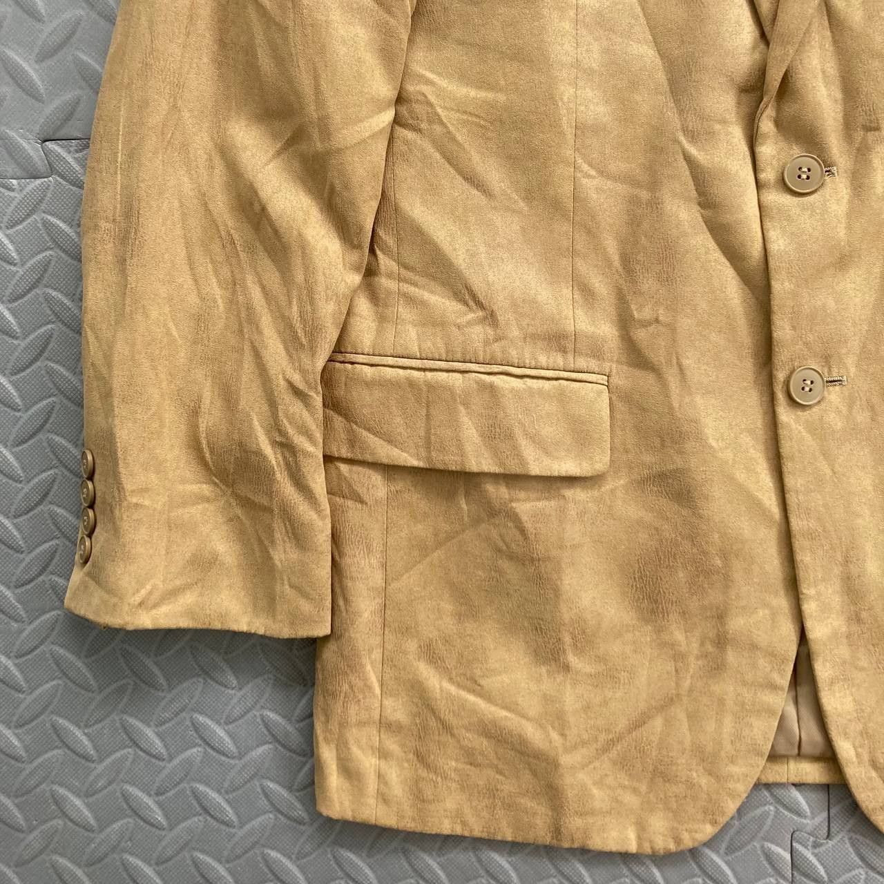 Andrew Fezza Vintage Microsuede Blazer Size 40S - 6 Thumbnail