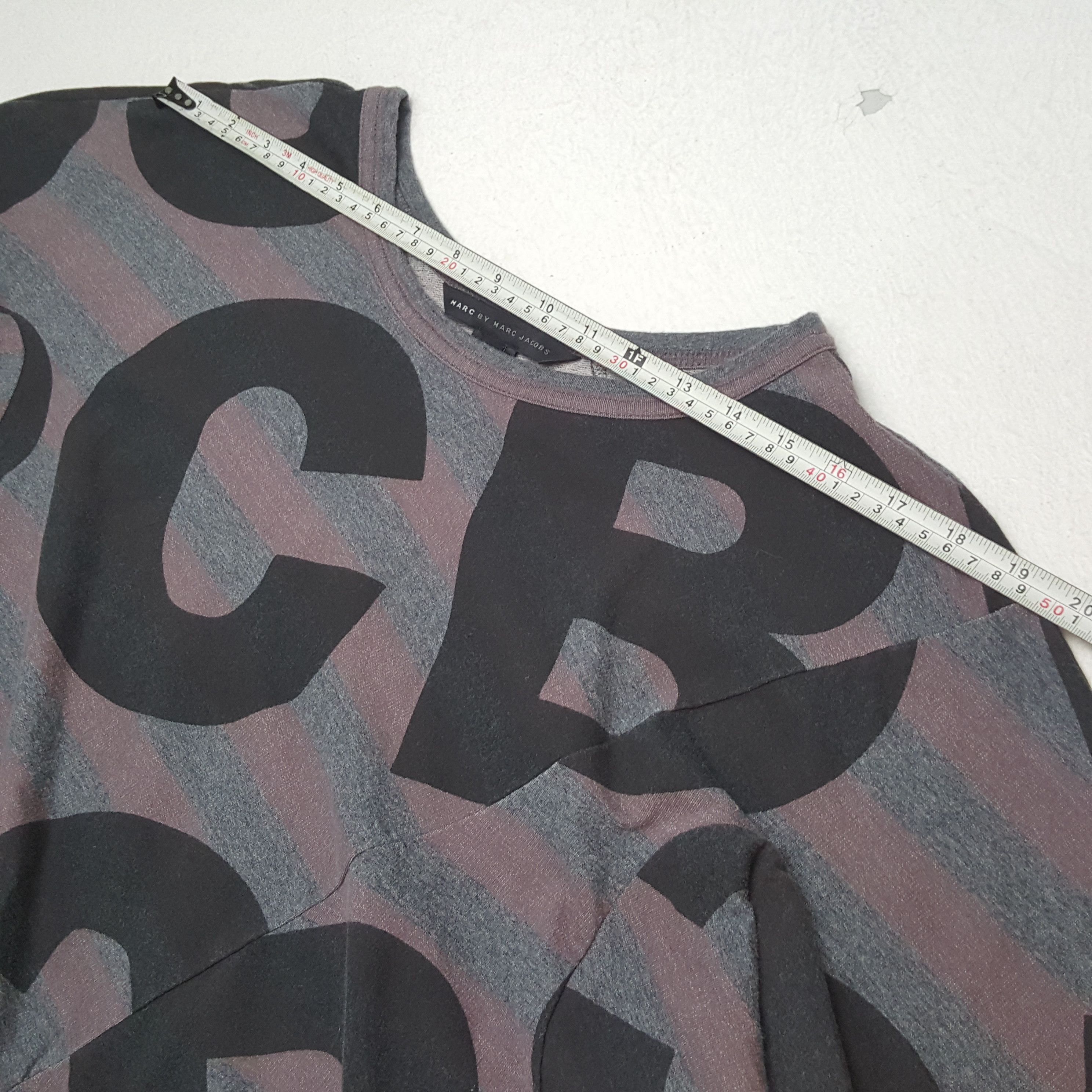 Designer × Marc Jacobs × Vintage MARC by MARC JACOBS Fashion Design Style Sweatshirt Size S / US 4 / IT 40 - 4 Thumbnail