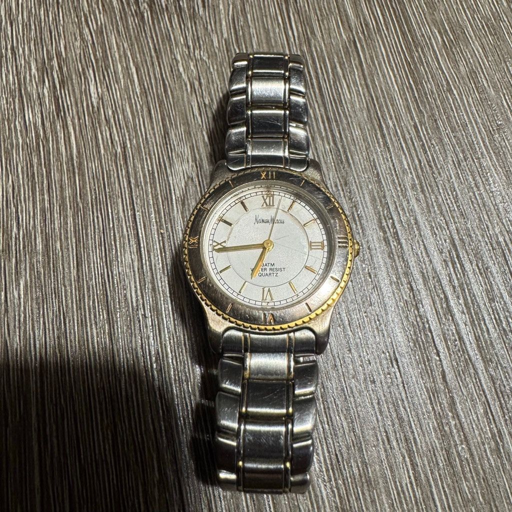 Neiman Marcus Women's Neiman Marcus Silver & Gold Tone Watch One Size Size ONE SIZE - 2 Thumbnail
