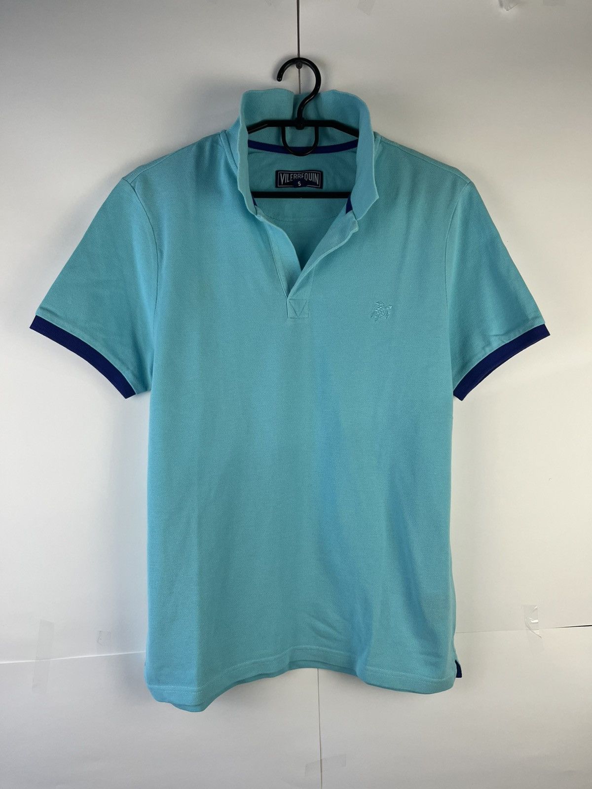 Vilebrequin Vilebrequin Luxury Turtle Logo Cotton Polo Shirt Size US S / EU 44-46 / 1 - 1 Thumbnail
