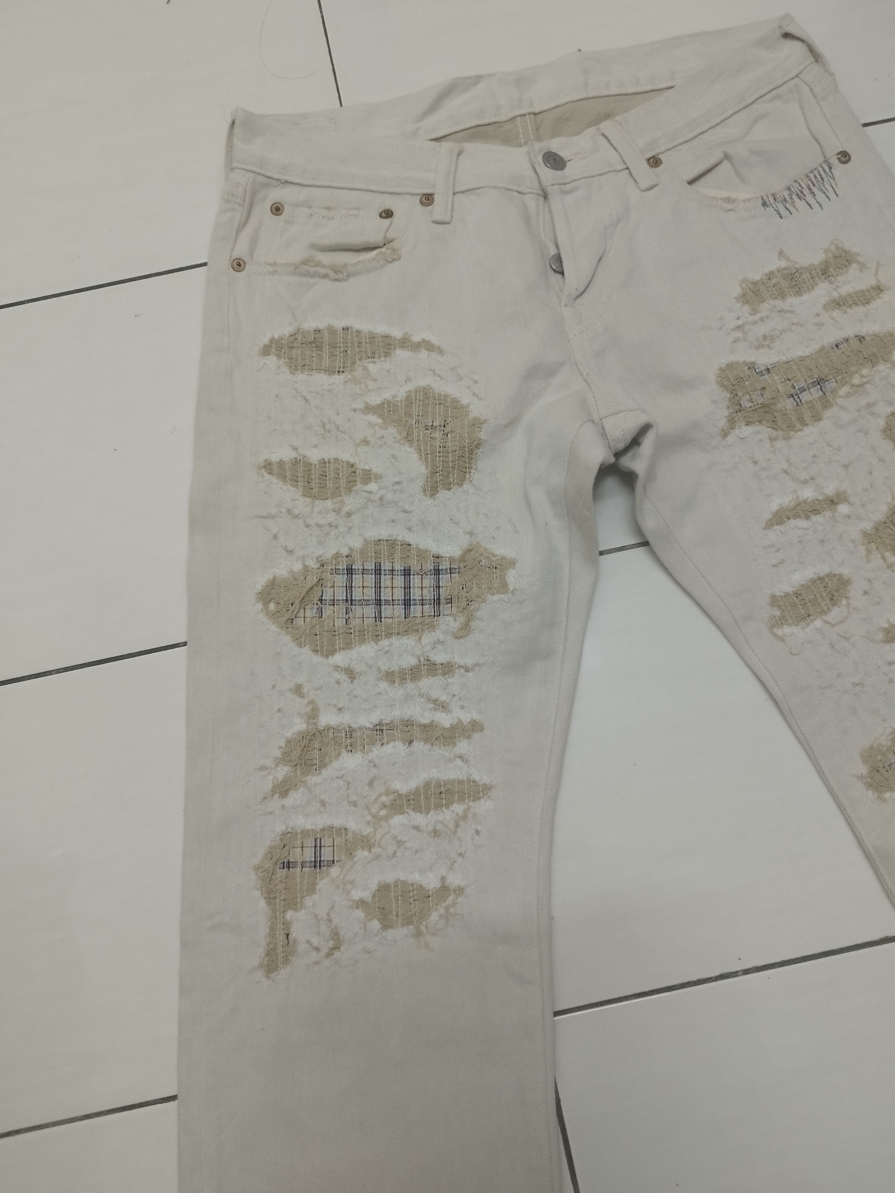 Eternal × Kapital ETERNAL DISTRESSED DENIM Size US 30 / EU 46 - 6 Thumbnail