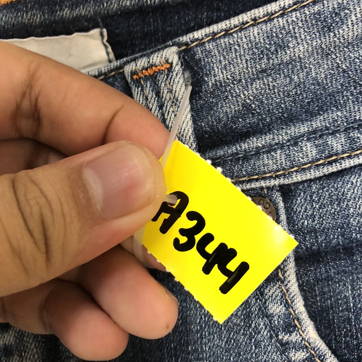 Edwin Edwin Blue Distressed Denim Pants #A344 Size US 32 / EU 48 - 14 Thumbnail