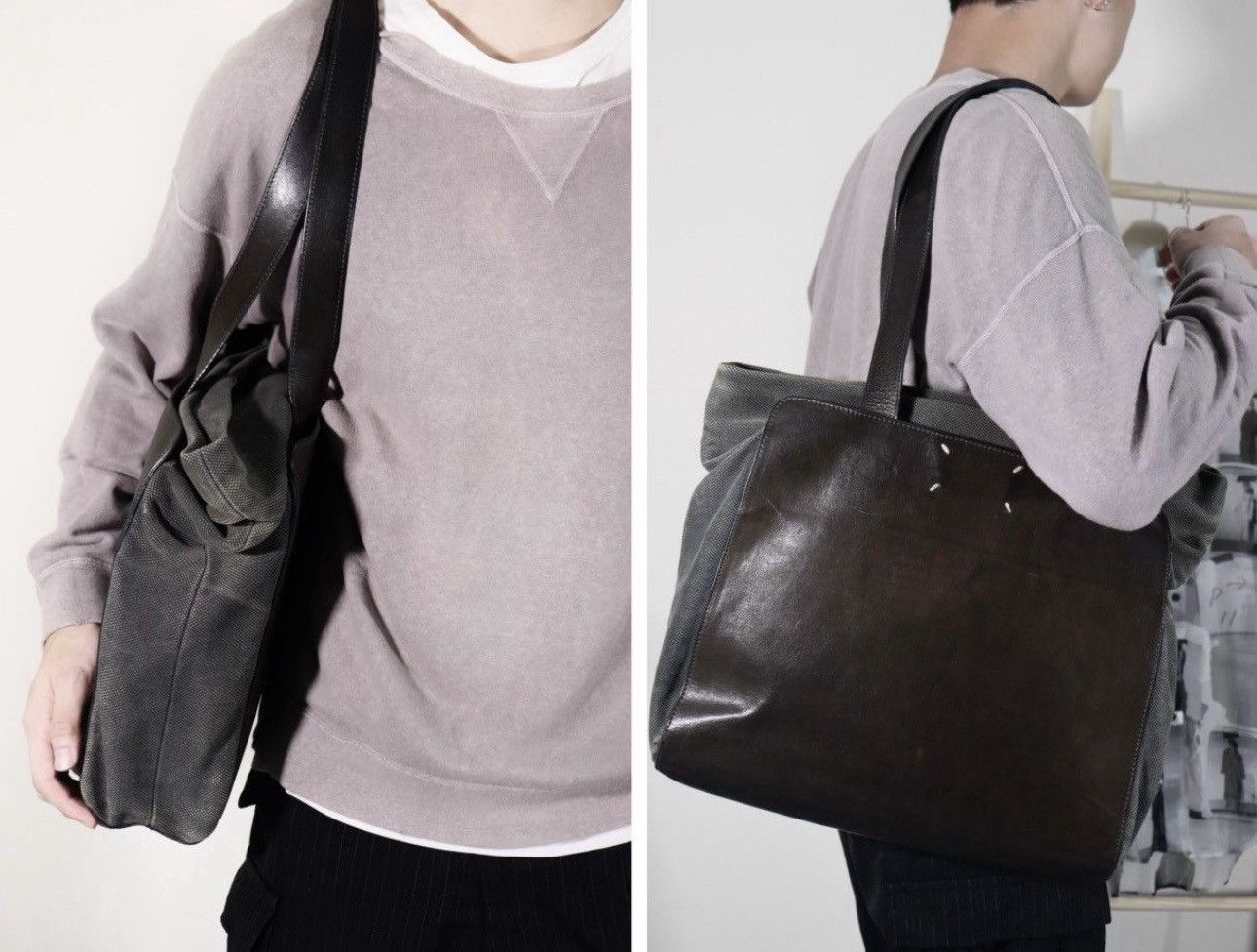 Maison Margiela Maison Martin Margiela MMM 5ac Leather Bag/Shoulder bag Size ONE SIZE - 3 Thumbnail