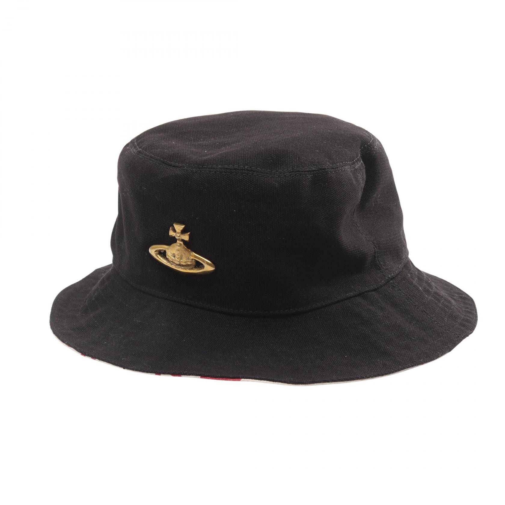 Vivienne Westwood Vivienne Westwood Vivienne Westwood FISHER BUCKET HAT Cotton Hat Textile Hats DUTY FREE for USA Size ONE SIZE - 1 Thumbnail