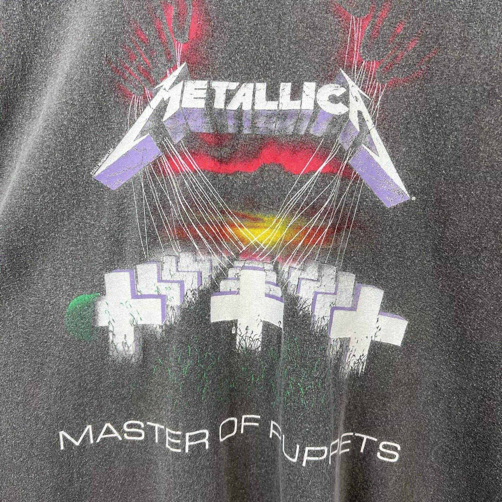 Metallica Metallica Master Of Puppets Tee Men's Size M Short Sleeve Size US M / EU 48-50 / 2 - 2 Thumbnail