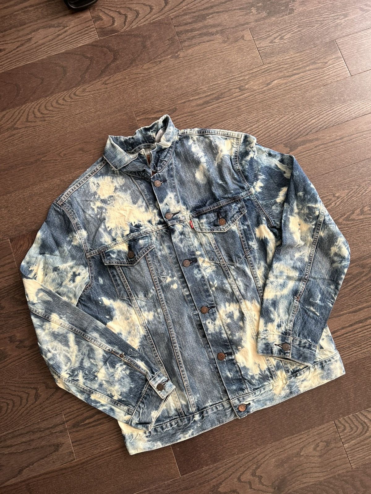 Levi's × Levi's Vintage Clothing Levi acid washed Jean Jacket Size US M / EU 48-50 / 2 - 1 Thumbnail