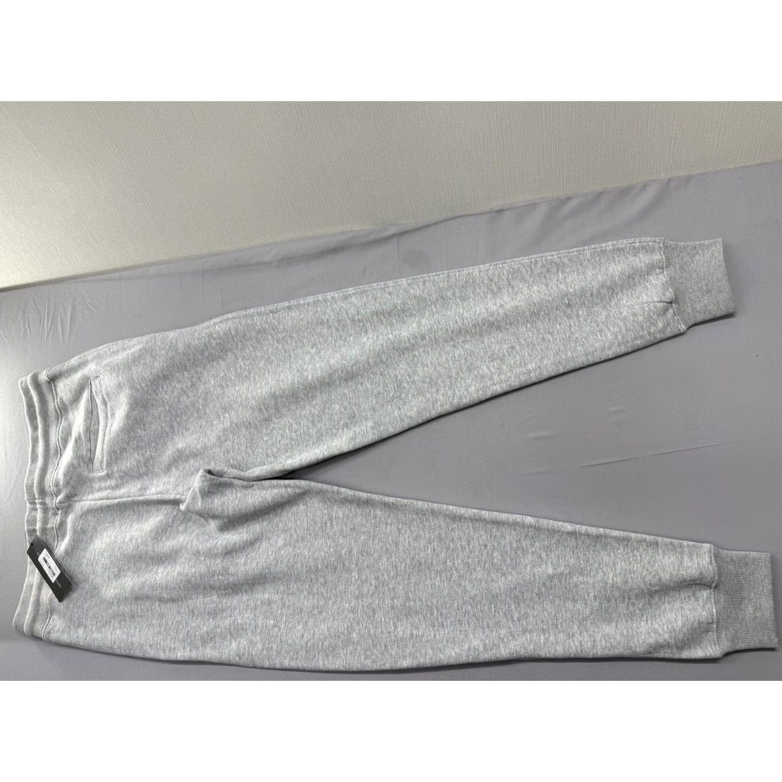 French Connection FCUK Grey Activewear Sweatpants Men L Relaxed Tapered Size US 33 - 2 Thumbnail