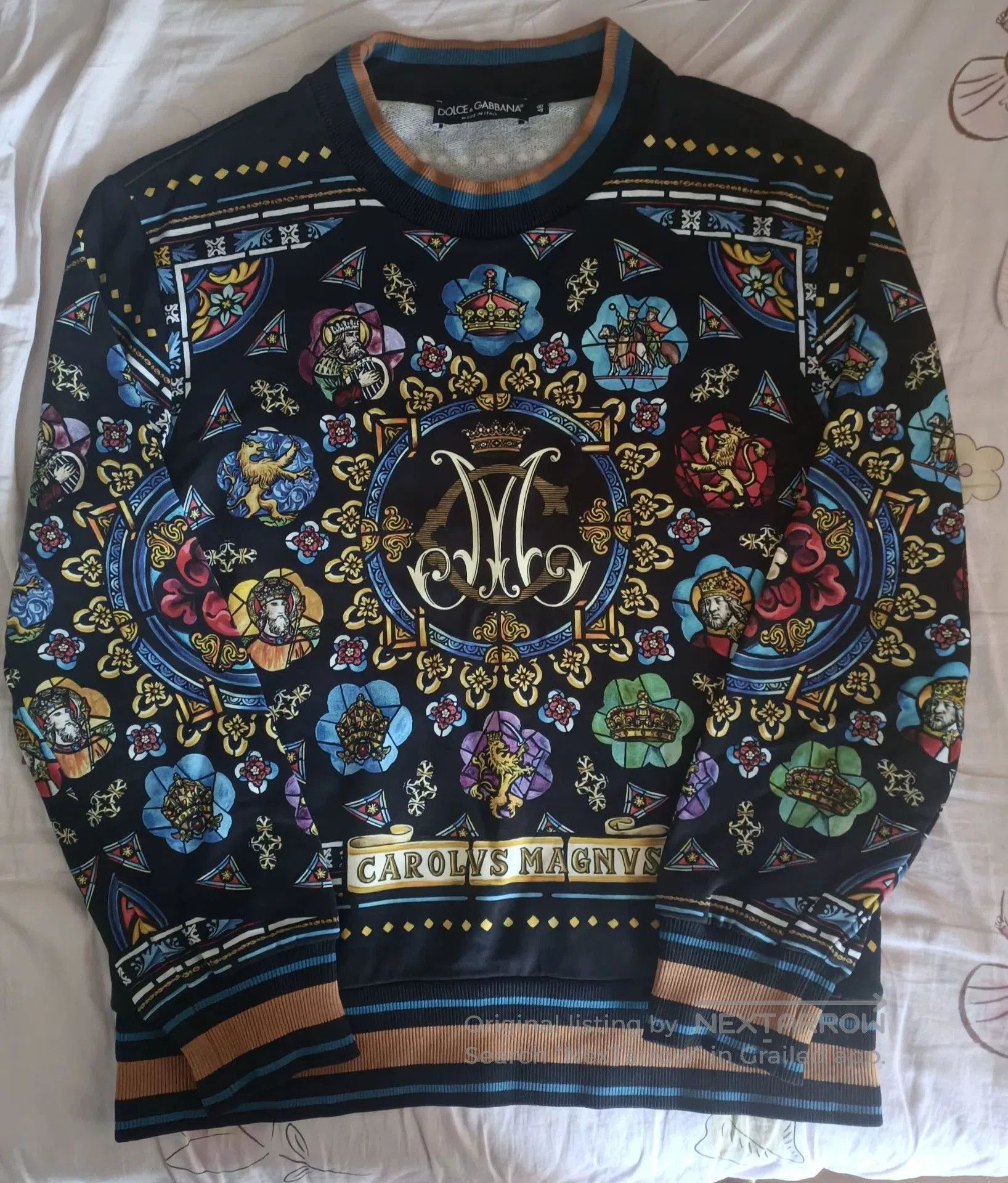 Dolce & Gabbana Carolus Magnus Sweatshirt.