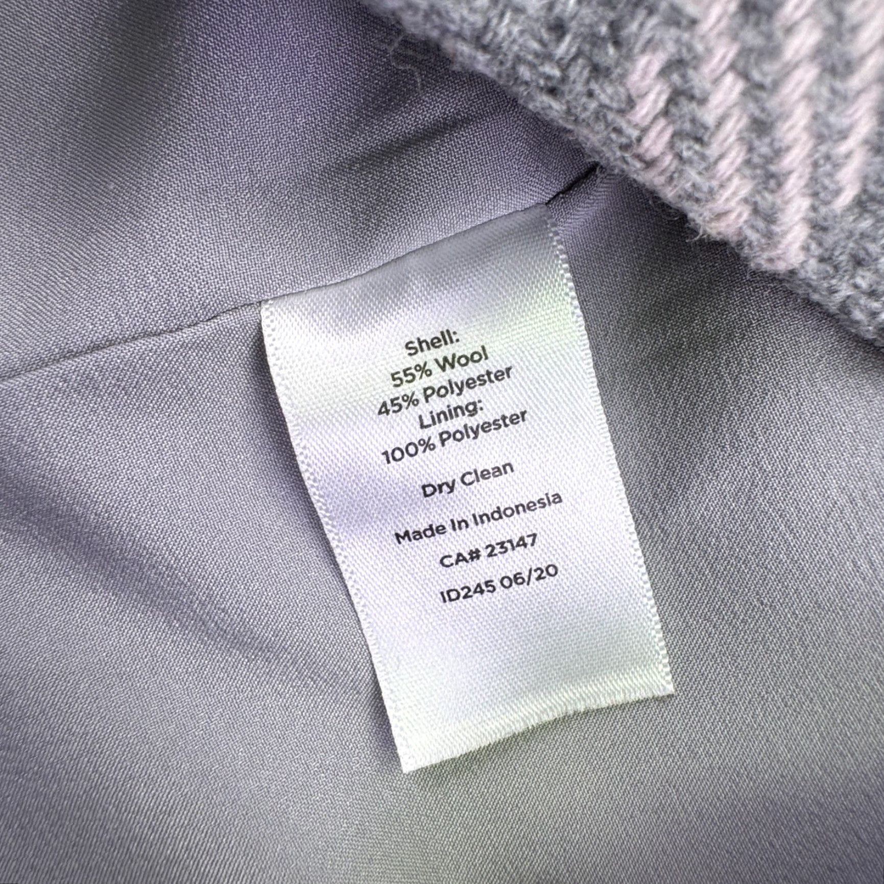 Talbots VINTAGE Talbots Skirt Women’s 12 Mini Plaid Wool Blend Black Pink Zipper Lined Wool Tweed Fall Winter Workwear Casual Mens? Size 34" / US 12 / IT 48 - 4 Thumbnail