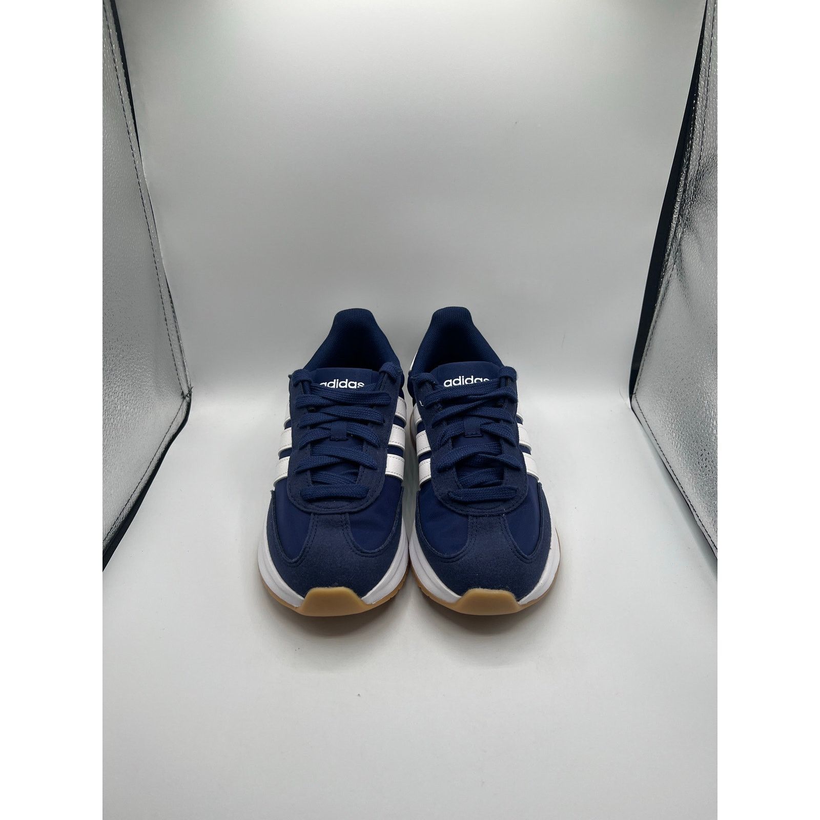 Adidas Adidas Run 70s 2.0 J “Dark Blue White” size 4Y Size US 5.5 / IT 35.5 - 2 Thumbnail