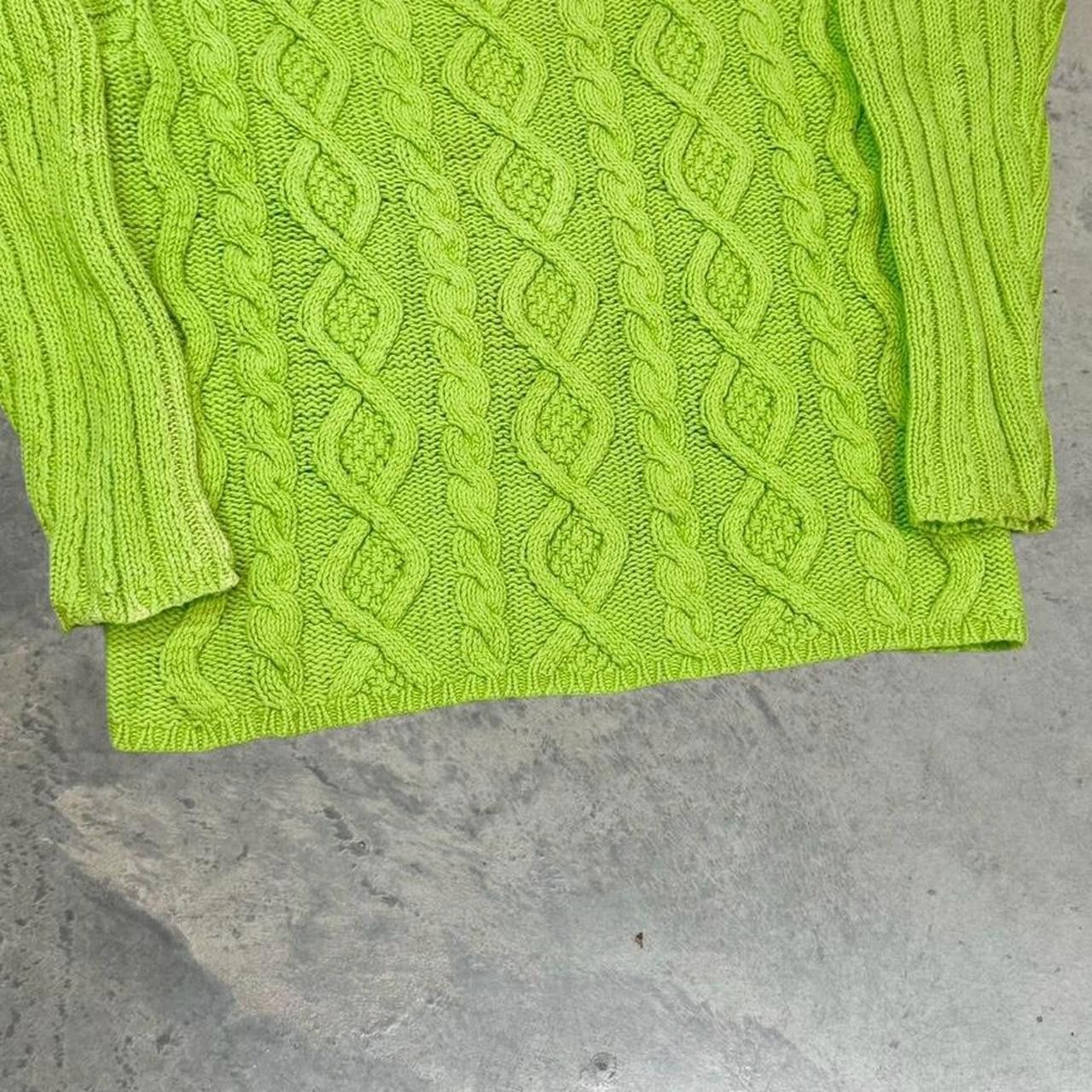 Japanese Brand × Vintage Vintage 80s/90s Eagle’s Eye Cable Knit Sweater Size US S / EU 44-46 / 1 - 3 Thumbnail
