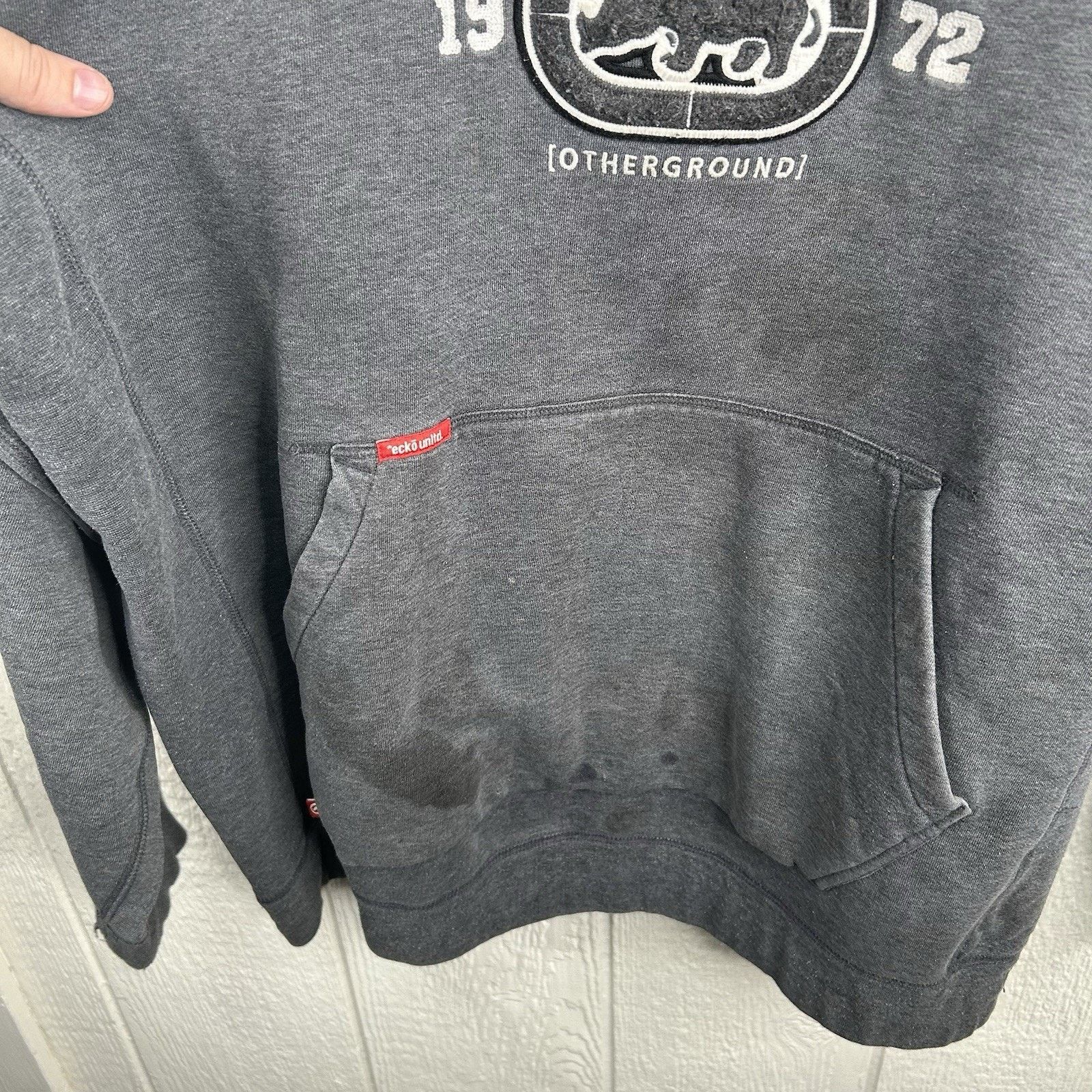 Ecko Unltd. Vintage Y2K Gray ECKO Unltd Oversized Hoodie Size X-Large Size US XL / EU 56 / 4 - 8 Thumbnail