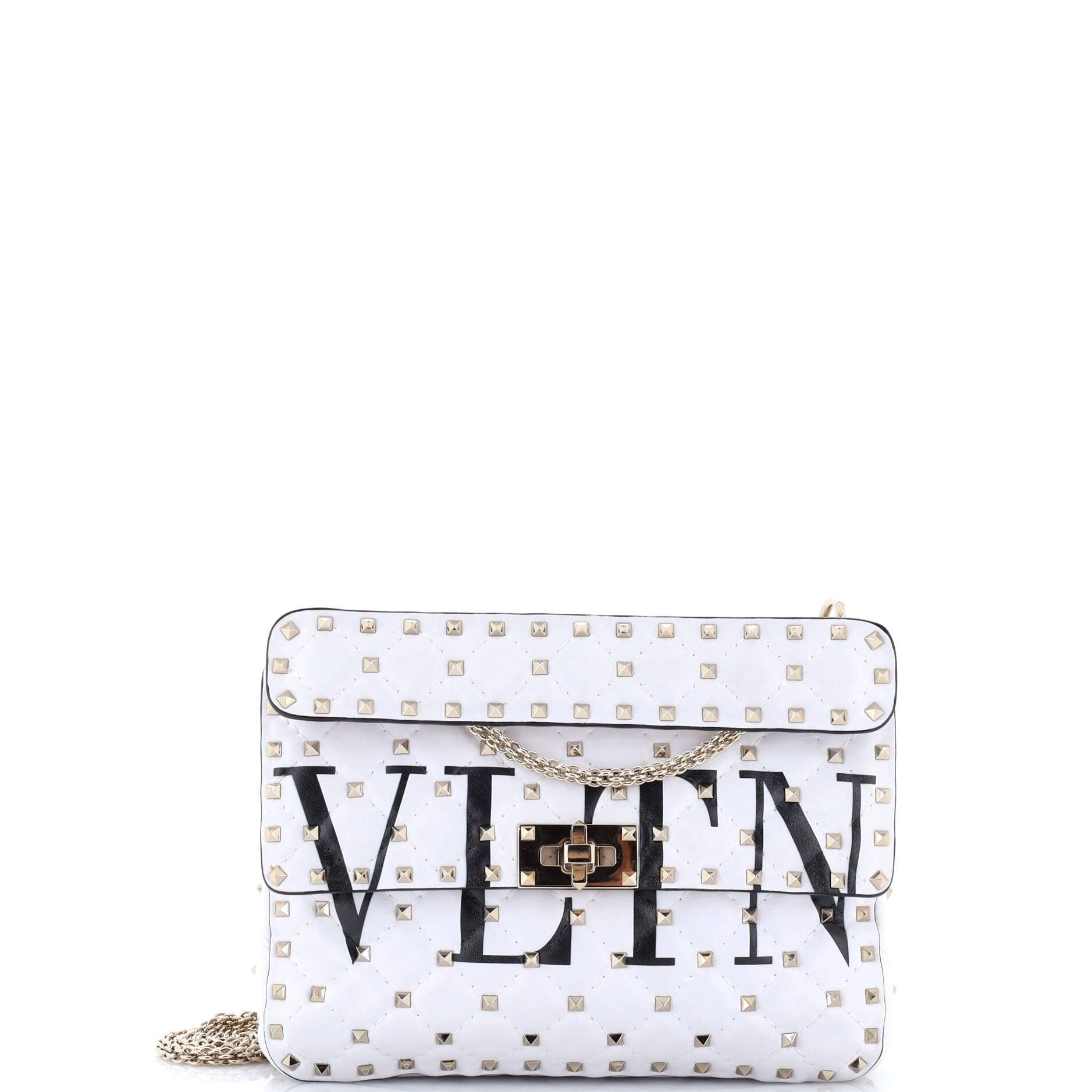 Valentino VLTN Rockstud Spike Flap Bag Size ONE SIZE - 1 Thumbnail