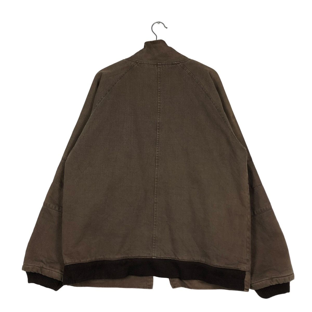 Japanese Brand 🔥VINTAGE BIKER JACKET CONTRASTRICK ISSEY MIYAKE Size US XL / EU 56 / 4 - 8 Thumbnail