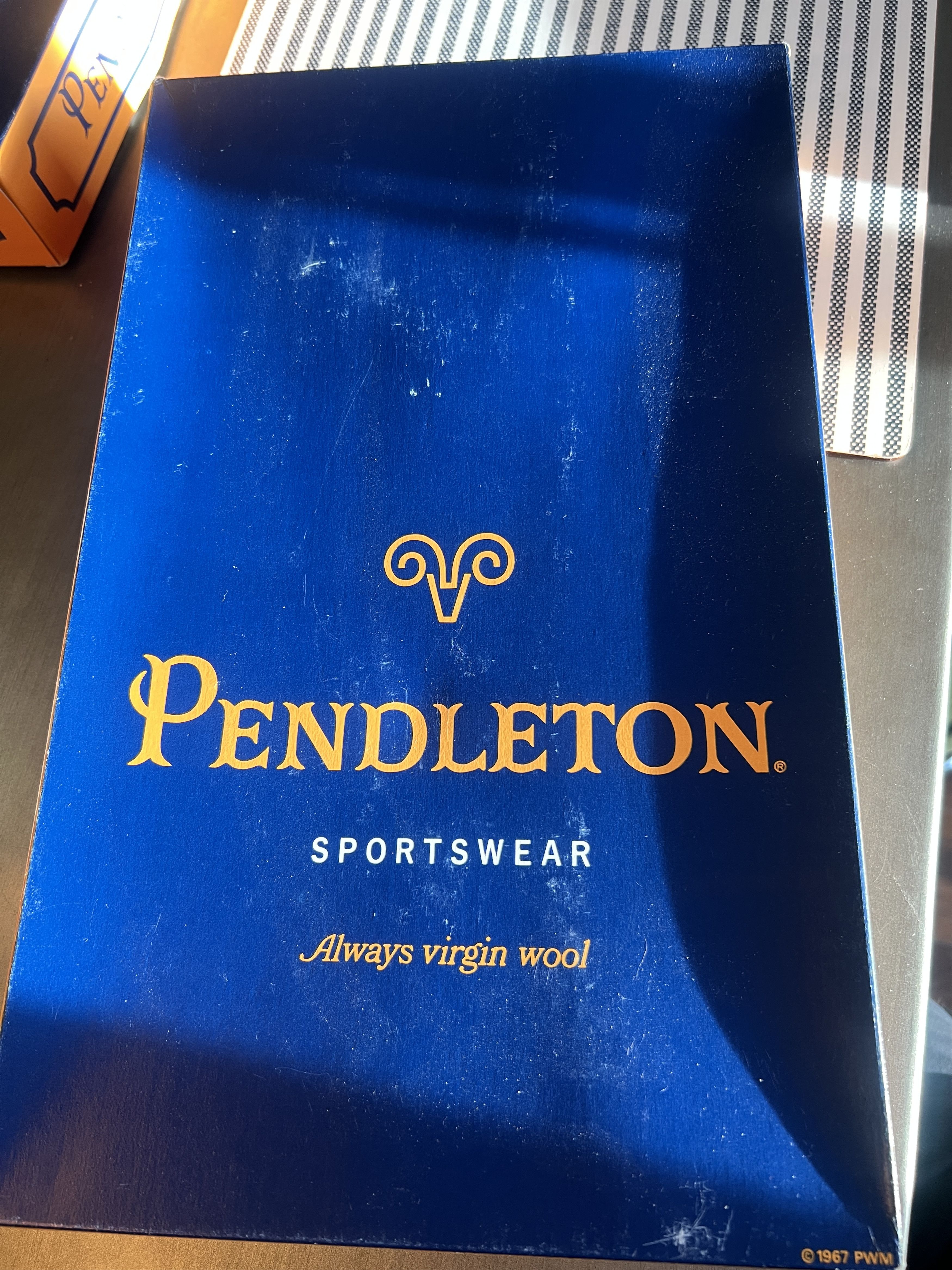Pendleton Vintage Pendleton Umatilla Blue A022-496 100% Wool Size M Size US M / EU 48-50 / 2 - 6 Thumbnail