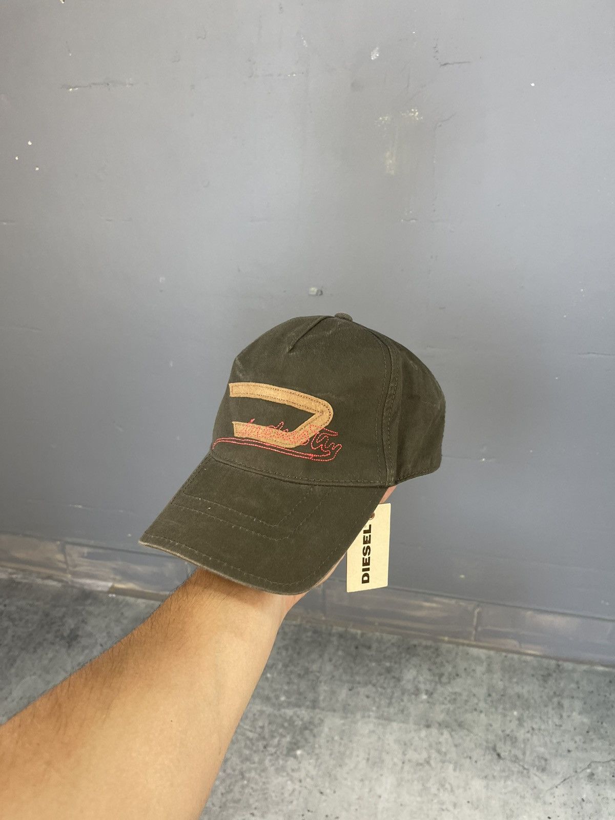 Diesel Y2K Vintage Diesel Cap Hat Streetwear hype very rare opium Size ONE SIZE - 2 Thumbnail