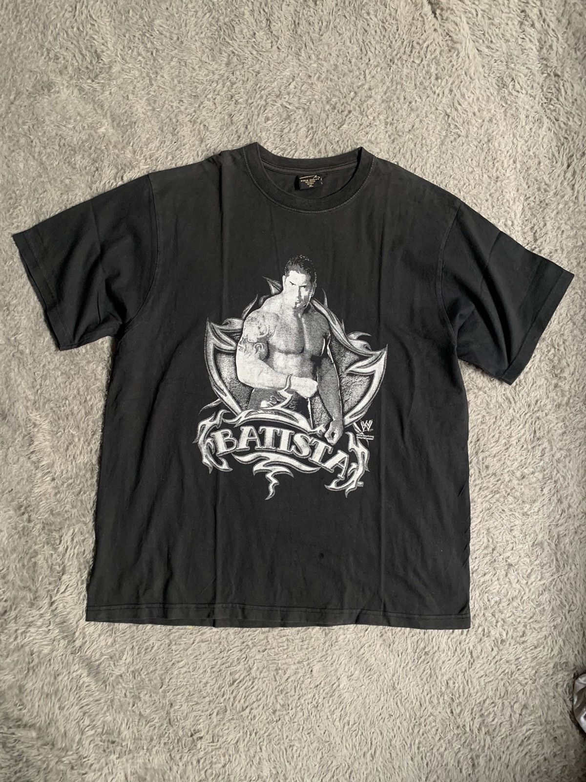 WWE Vintage Early 00s Batista Tee Size US XL / EU 56 / 4 - 1 Thumbnail