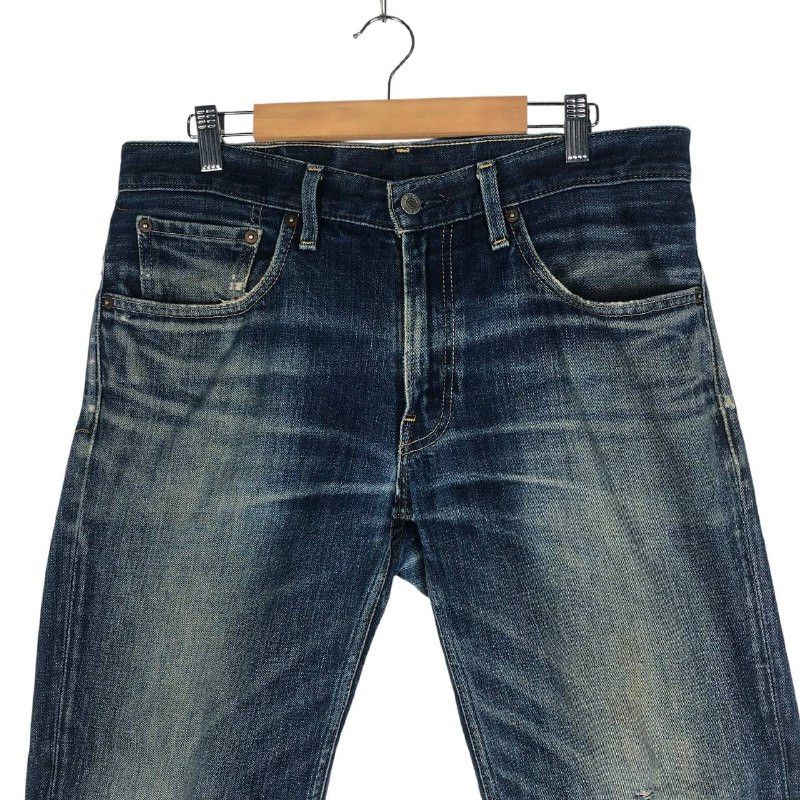Levi's × Vintage Vintage Levi's Strauss 502 Selvedge Distressed denim Size US 33 - 2 Thumbnail