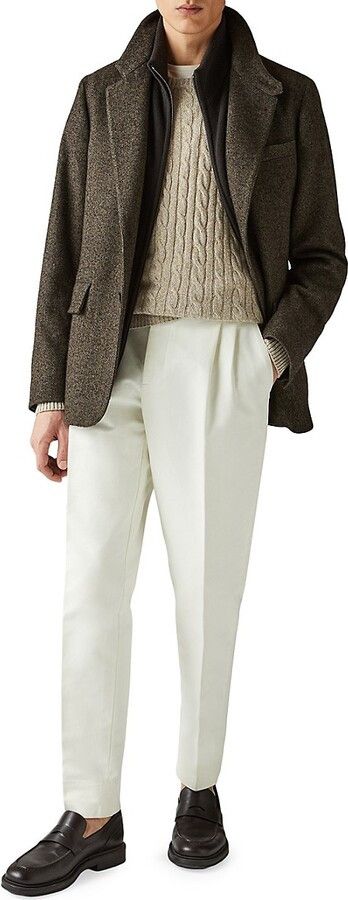 Loro Piana o1w1db10824 Sefton Cashmere Blend Jacket in Brown Size US XL / EU 56 / 4 - 2 Thumbnail