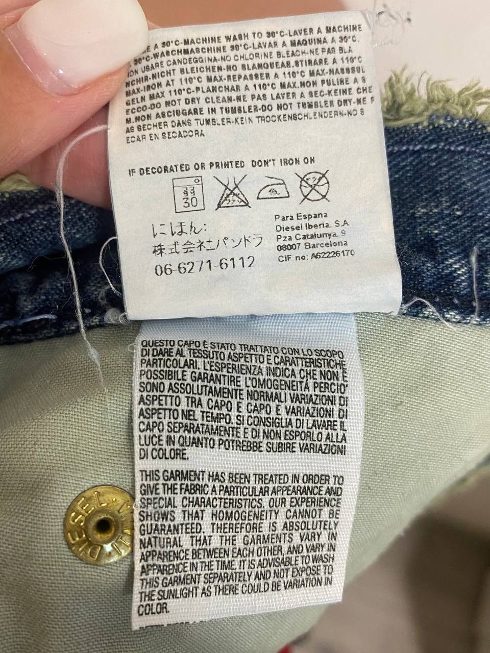 Diesel Diesel vintage jeans Size 28" / US 6 / IT 42 - 11 Thumbnail