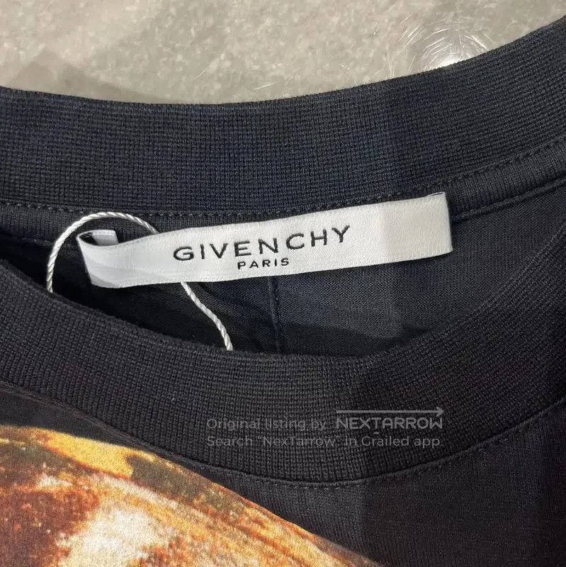 Givenchy Givenchy Black Cotton Graphic Short Sleeve T-Shirt . Size XXS / US 00 / IT 34 - 3 Thumbnail
