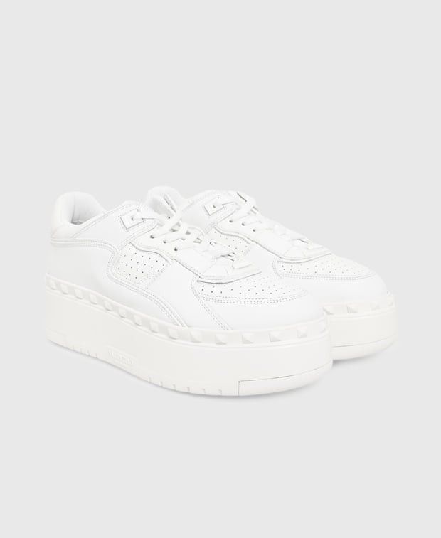 Valentino Rockstud Platform sneakers Size US 9 / IT 39 - 1 Thumbnail