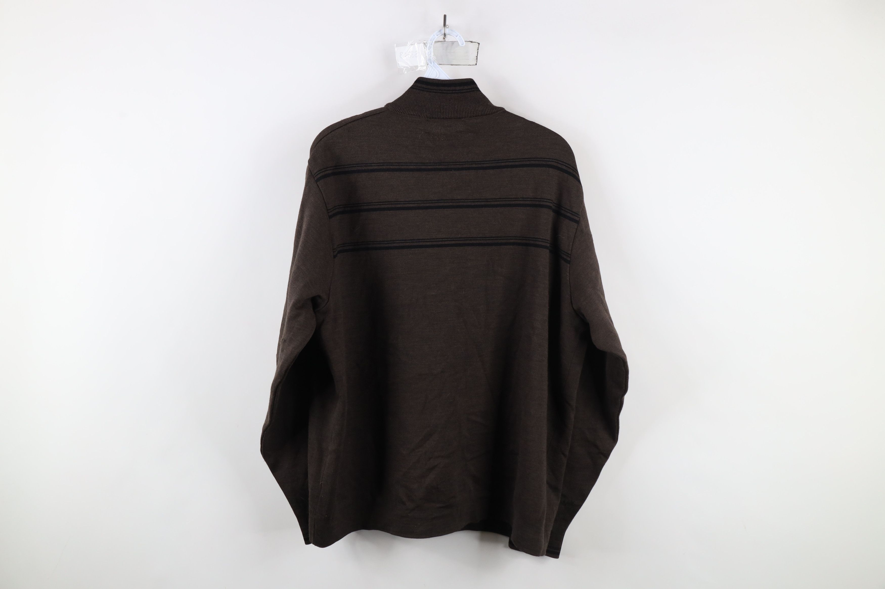 St. Croix × Vintage Vintage St Croix Shop Wool Blend Knit Half Zip Sweater USA Size US L / EU 52-54 / 3 - 9 Thumbnail