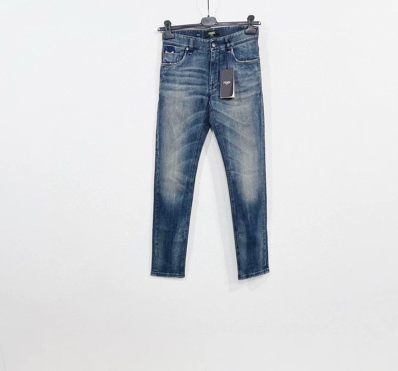 Fendi FENDI Elastic Washed Slim Jeans - dmc Size US 29 - 1 Thumbnail