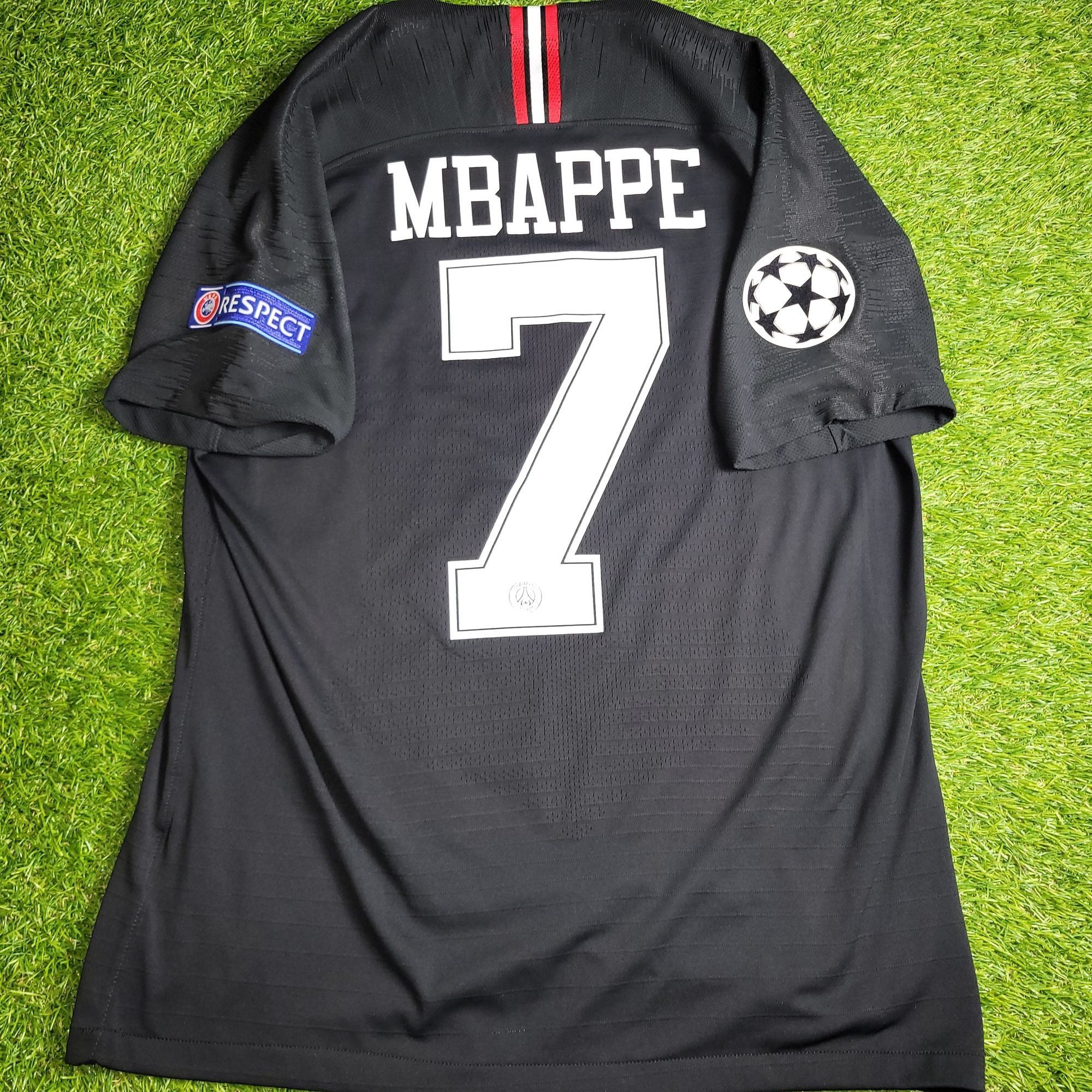 Mbappe Psg 2018 2019 JORDAN Soccer Jersey L