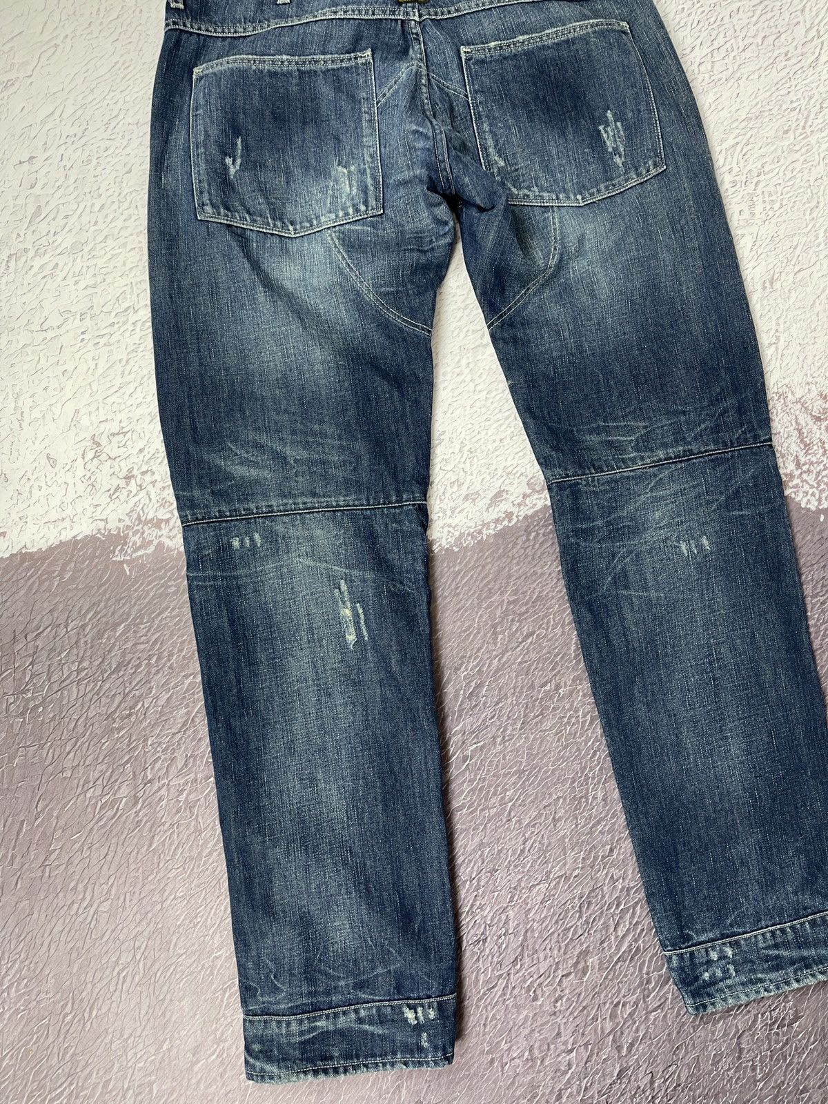 G-Star G-Star Raw 5620 3D Low Tapered double knee denim jeans pants Size US 33 - 11 Thumbnail