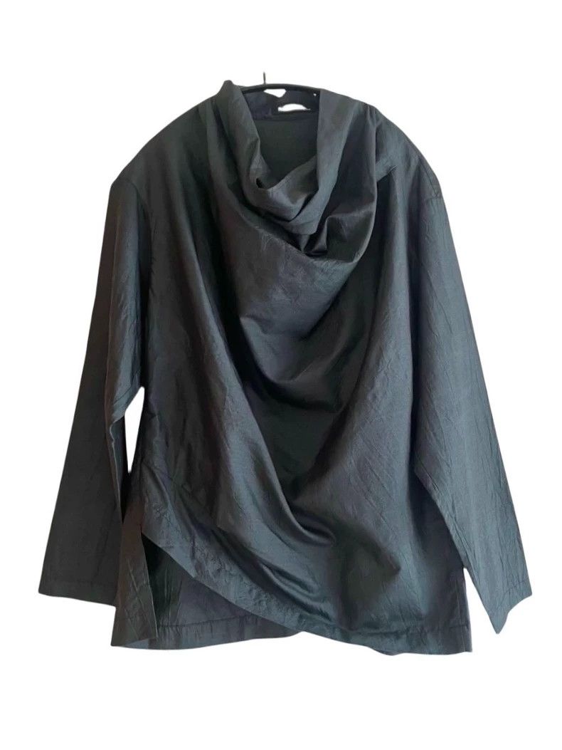 Issey Miyake Issey Miyake Silk swing neck long sleeves Size M / US 6-8 / IT 42-44 - 1 Thumbnail