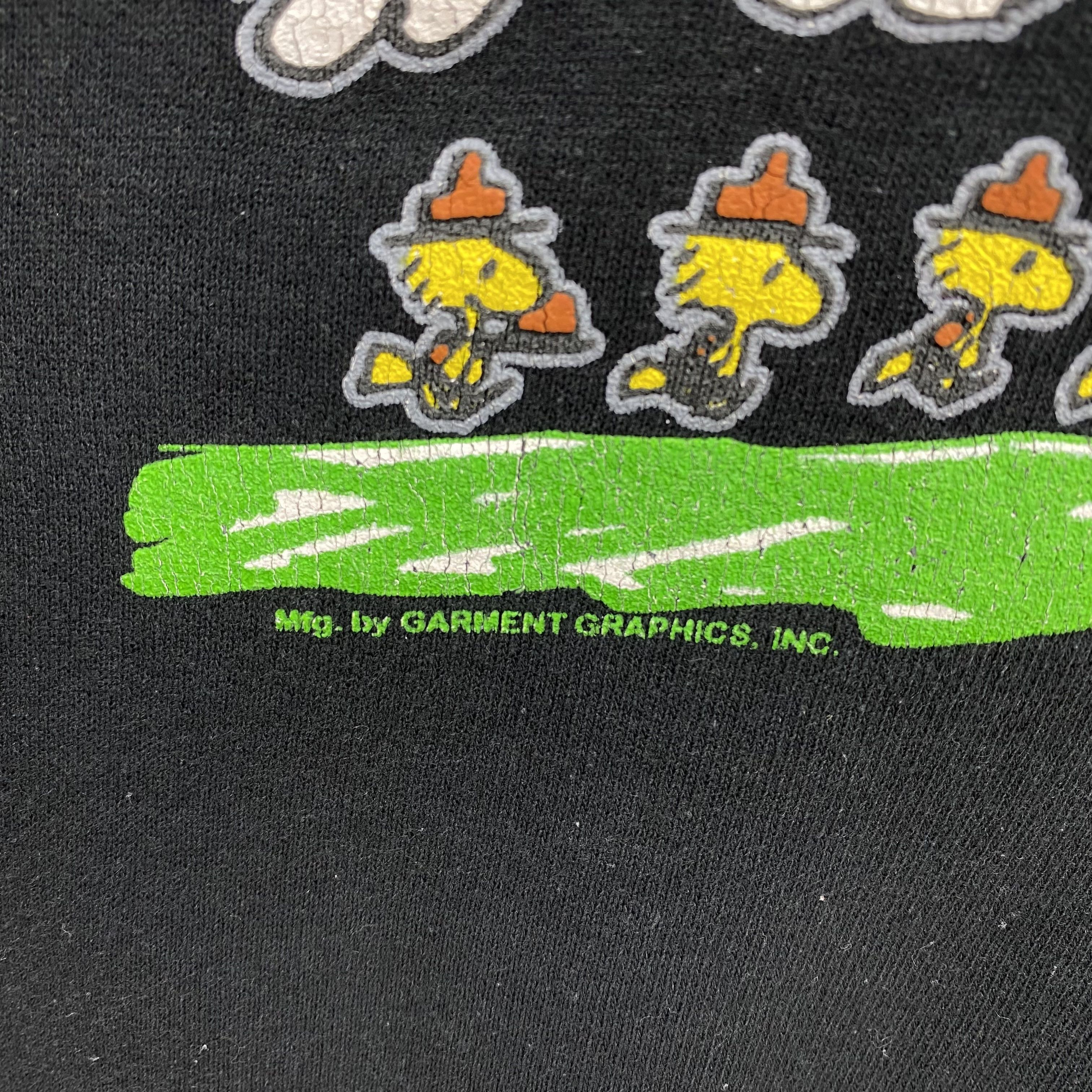 Vintage Vintage 90s Peanuts Snoopy Baseball Sweatshirt Jerzees USA Size US M / EU 48-50 / 2 - 5 Thumbnail