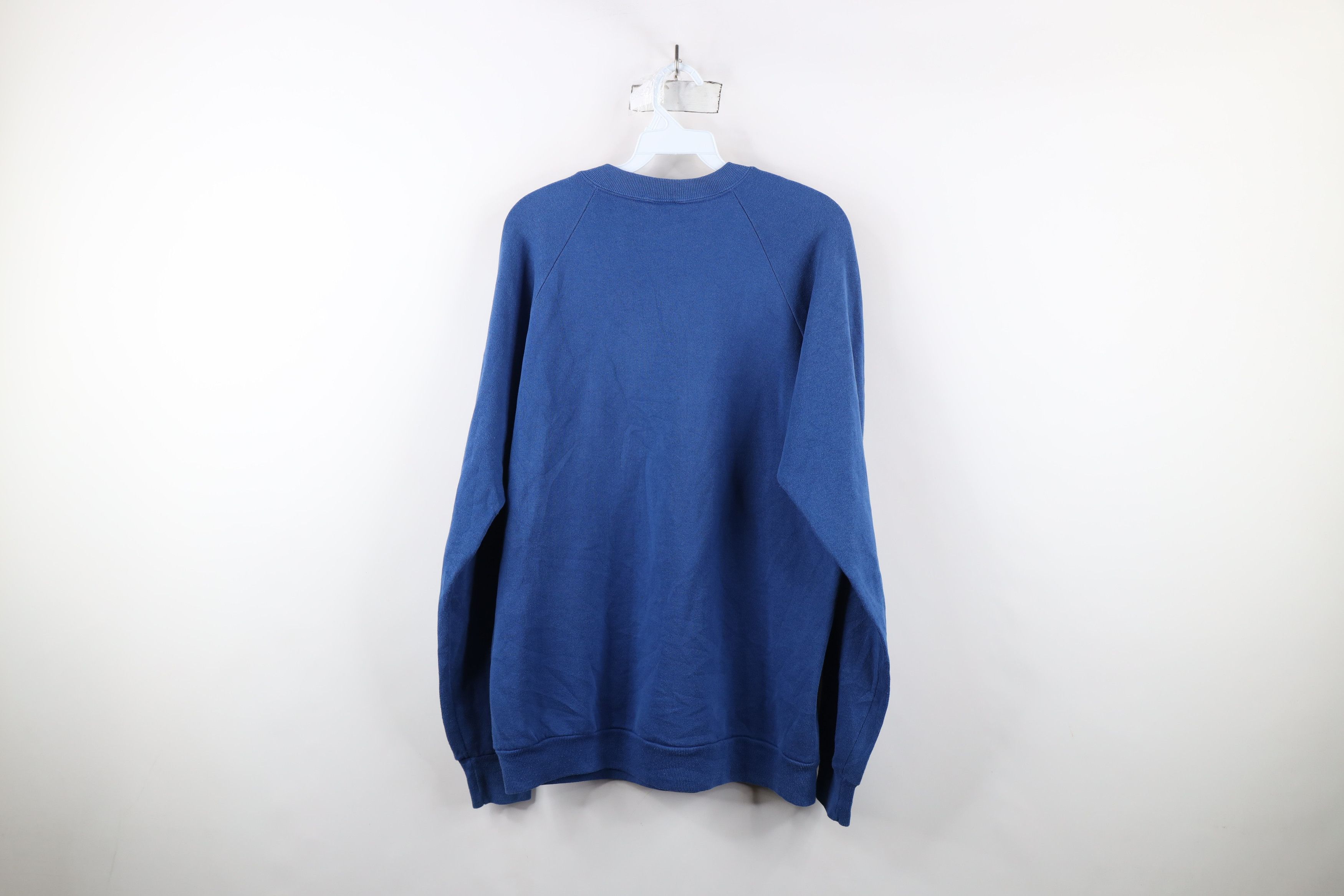 Vintage Vintage 90s Streetwear Puppies Dogs Sweatshirt Blue USA Size XL / US 12-14 / IT 48-50 - 11 Thumbnail