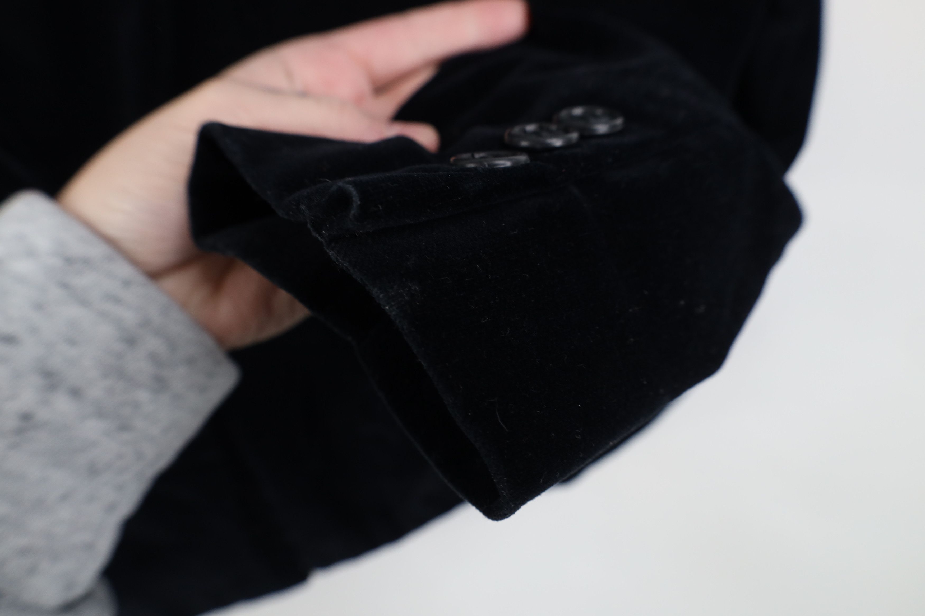 Vintage Vintage 60s 70s Streetwear Button Blazer Suit Jacket Black Size M / US 6-8 / IT 42-44 - 8 Thumbnail