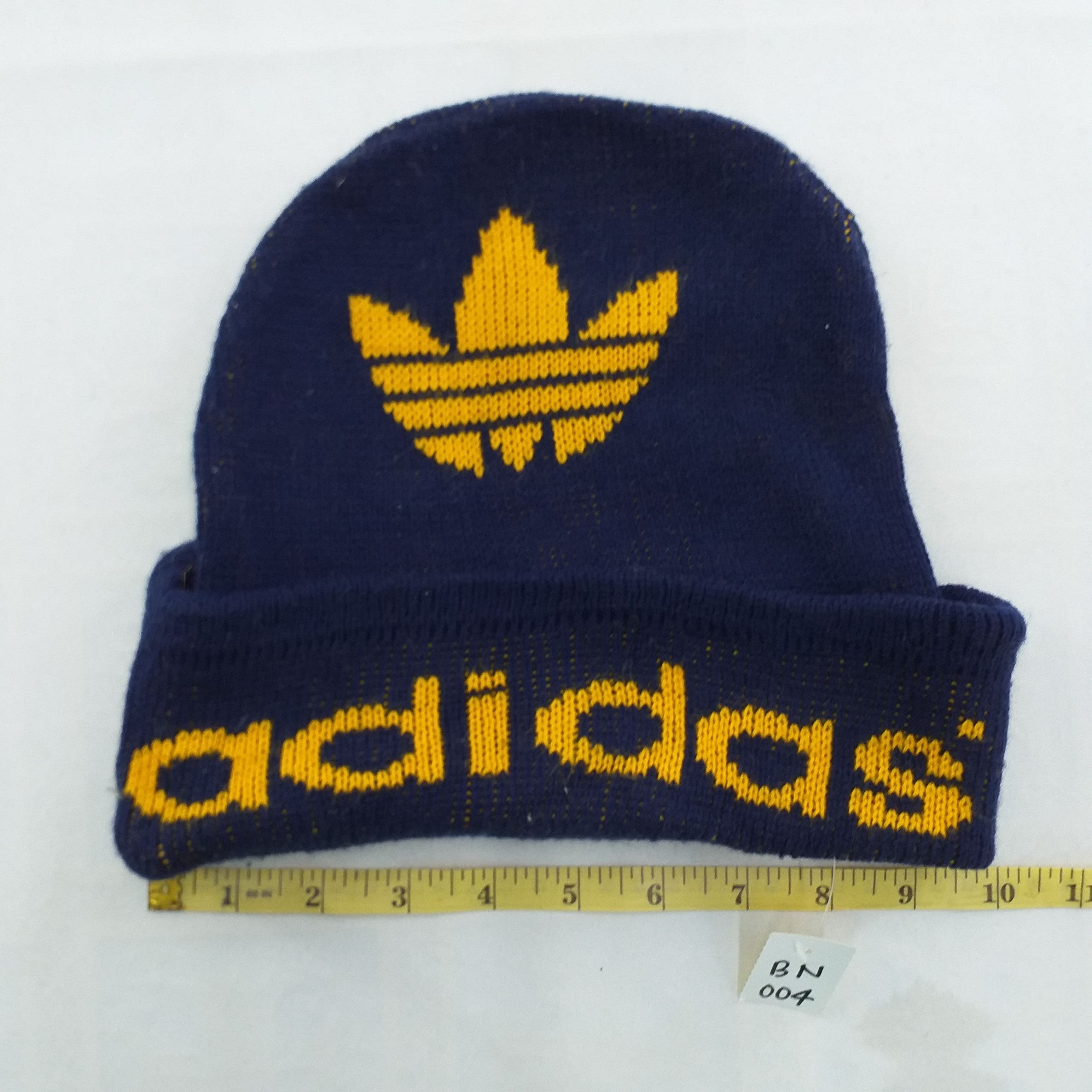 Adidas Trefoil Adidas Big Logo Snow Cap Hat Beanie - BN004 Size ONE SIZE - 3 Thumbnail
