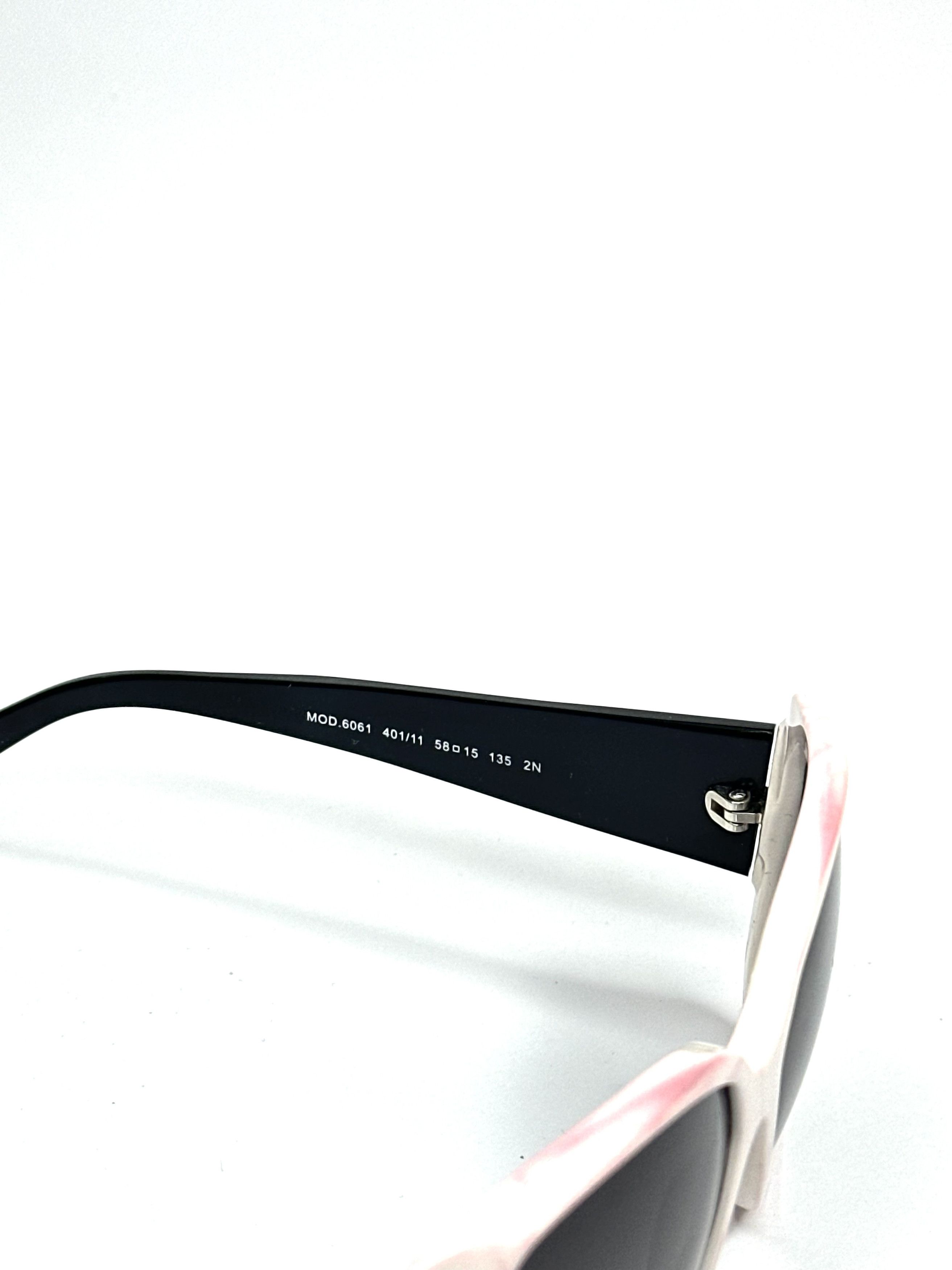 Versus Versace Versus Marble Pink Squared Futuristic Sunglasses Size ONE SIZE - 6 Thumbnail